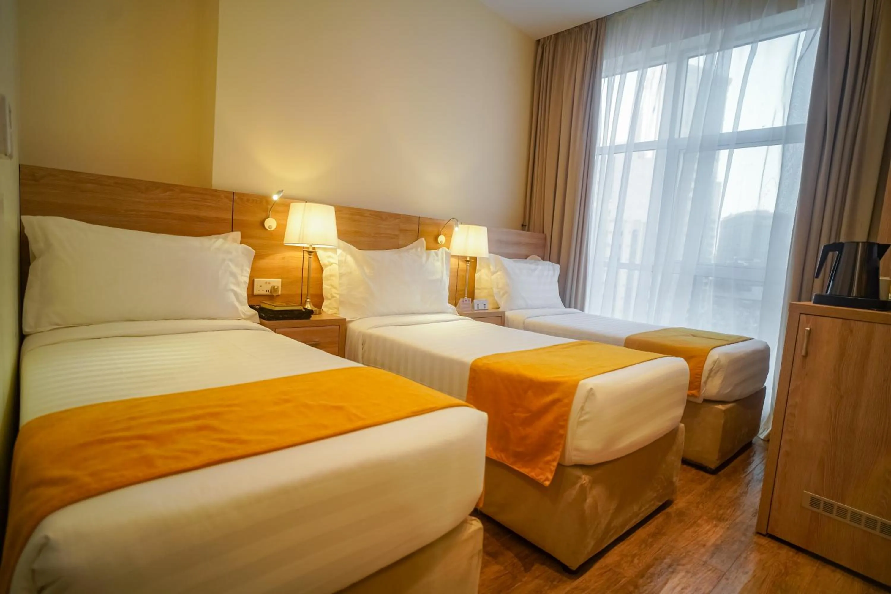 Bed in Worth Elite Hotel