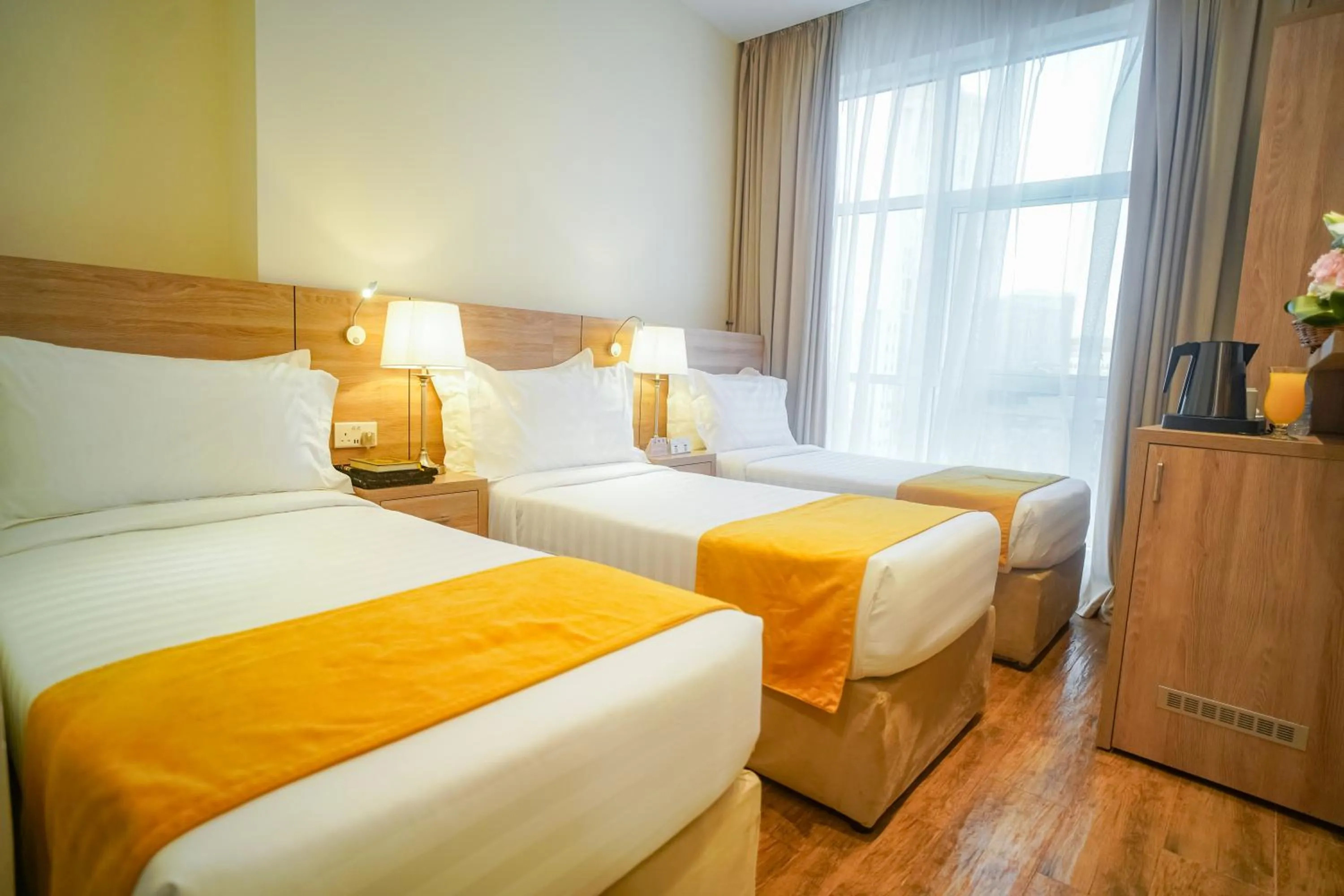 Bed in Worth Elite Hotel