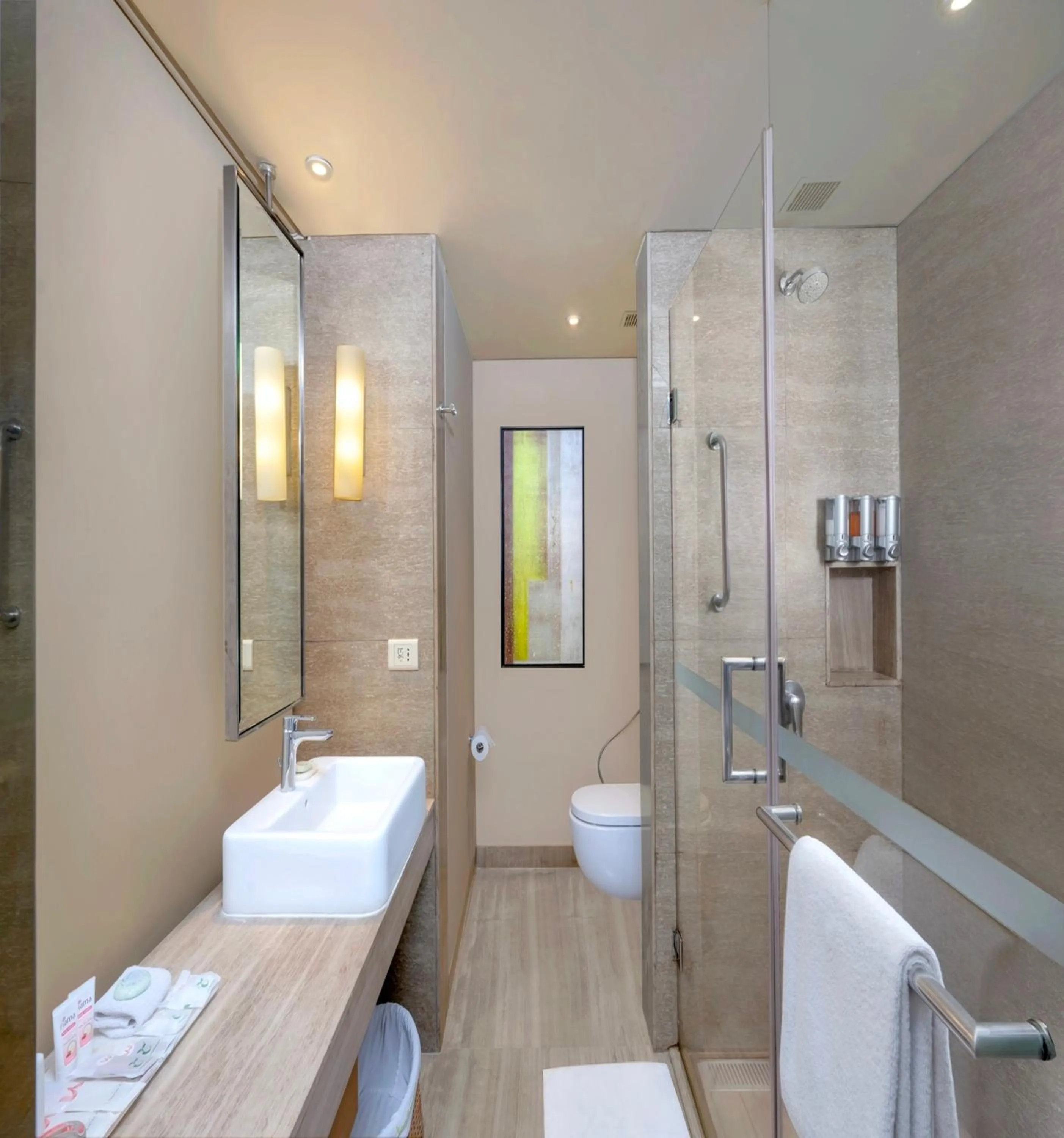 Shower in Welcomhotel by ITC Hotels, Richmond Road, Bengaluru