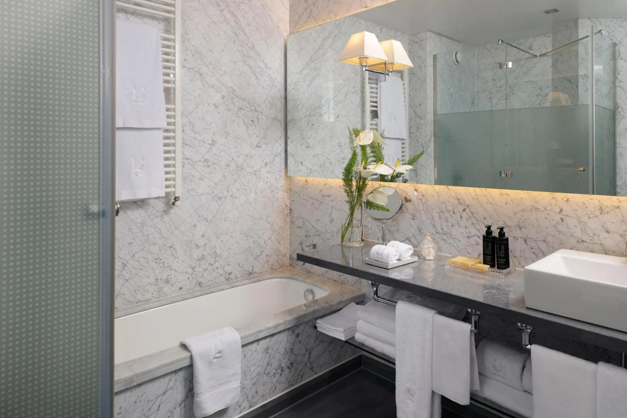 Bathroom in URSO Hotel & Spa, a Small Luxury Hotel of the World