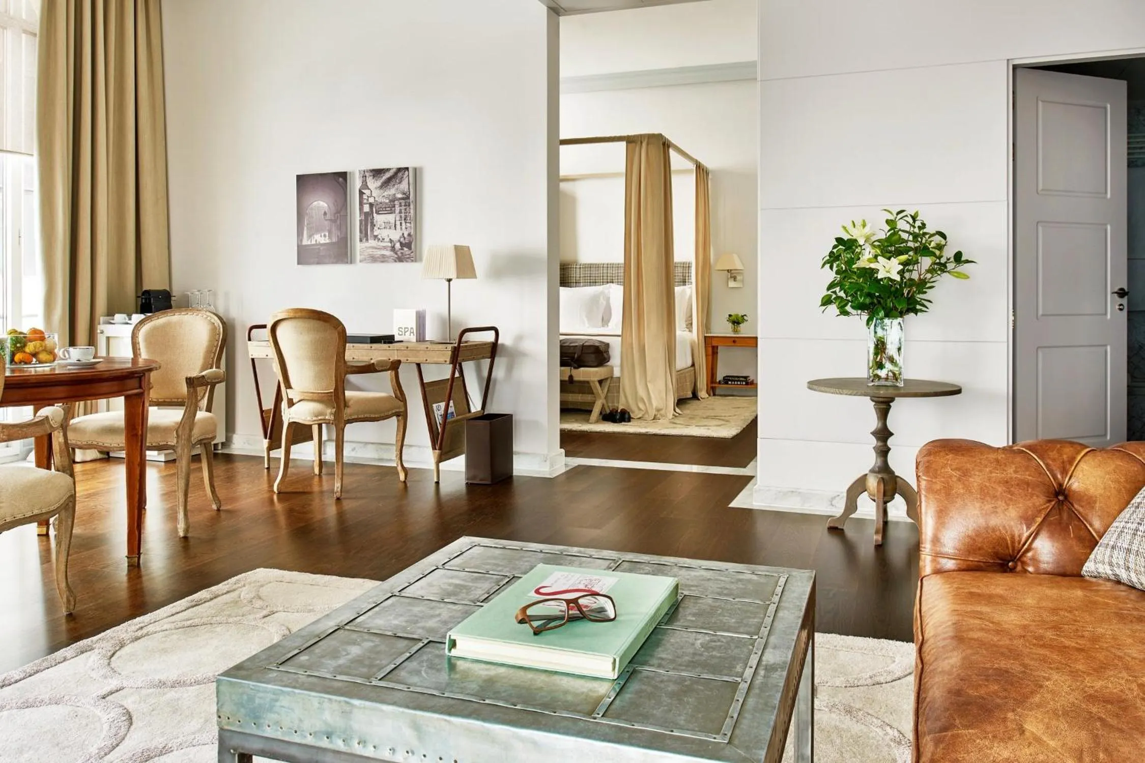 Living room in URSO Hotel & Spa, a Small Luxury Hotel of the World