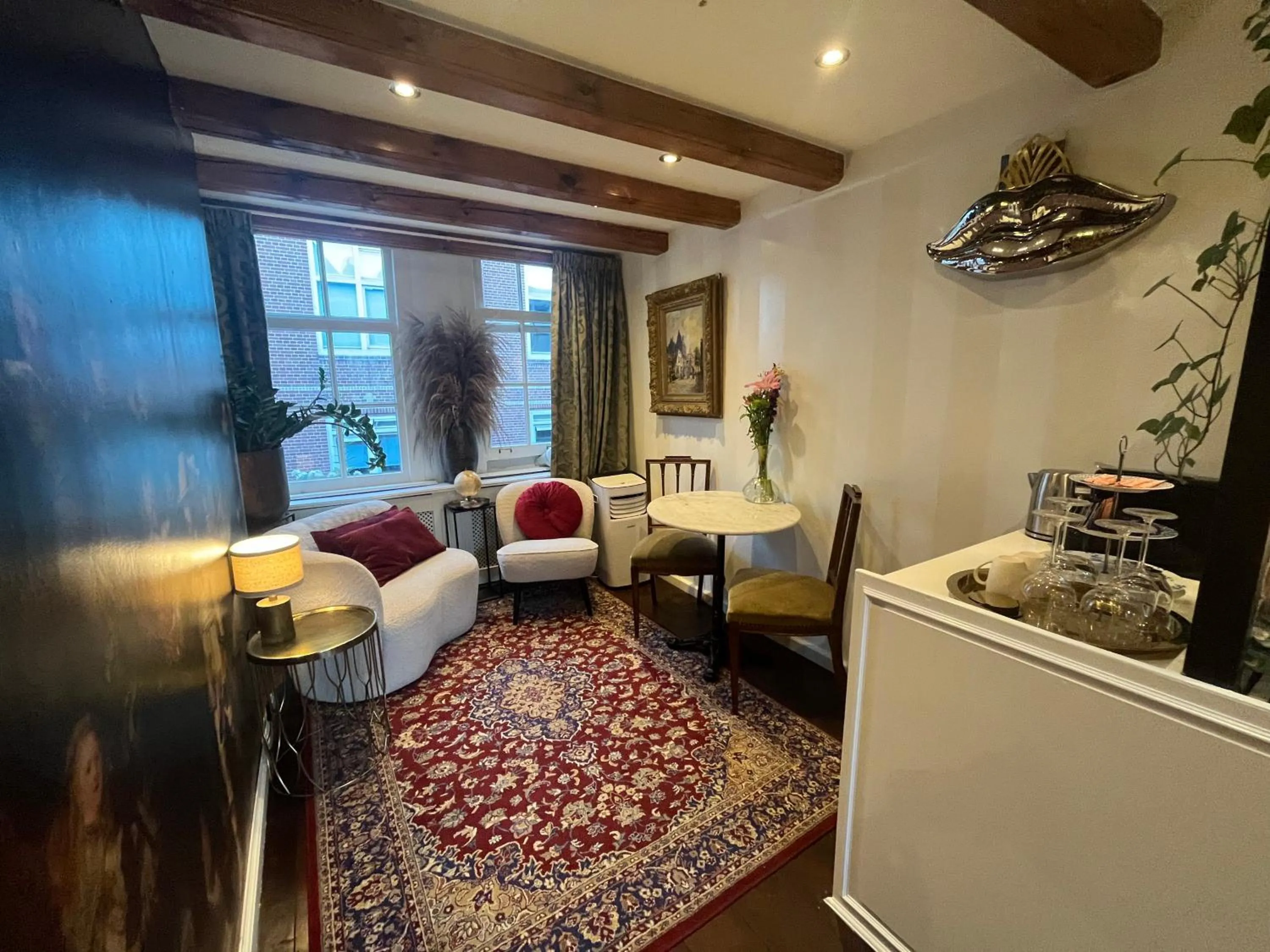 Living room in The Enlightened House Luxury Suites