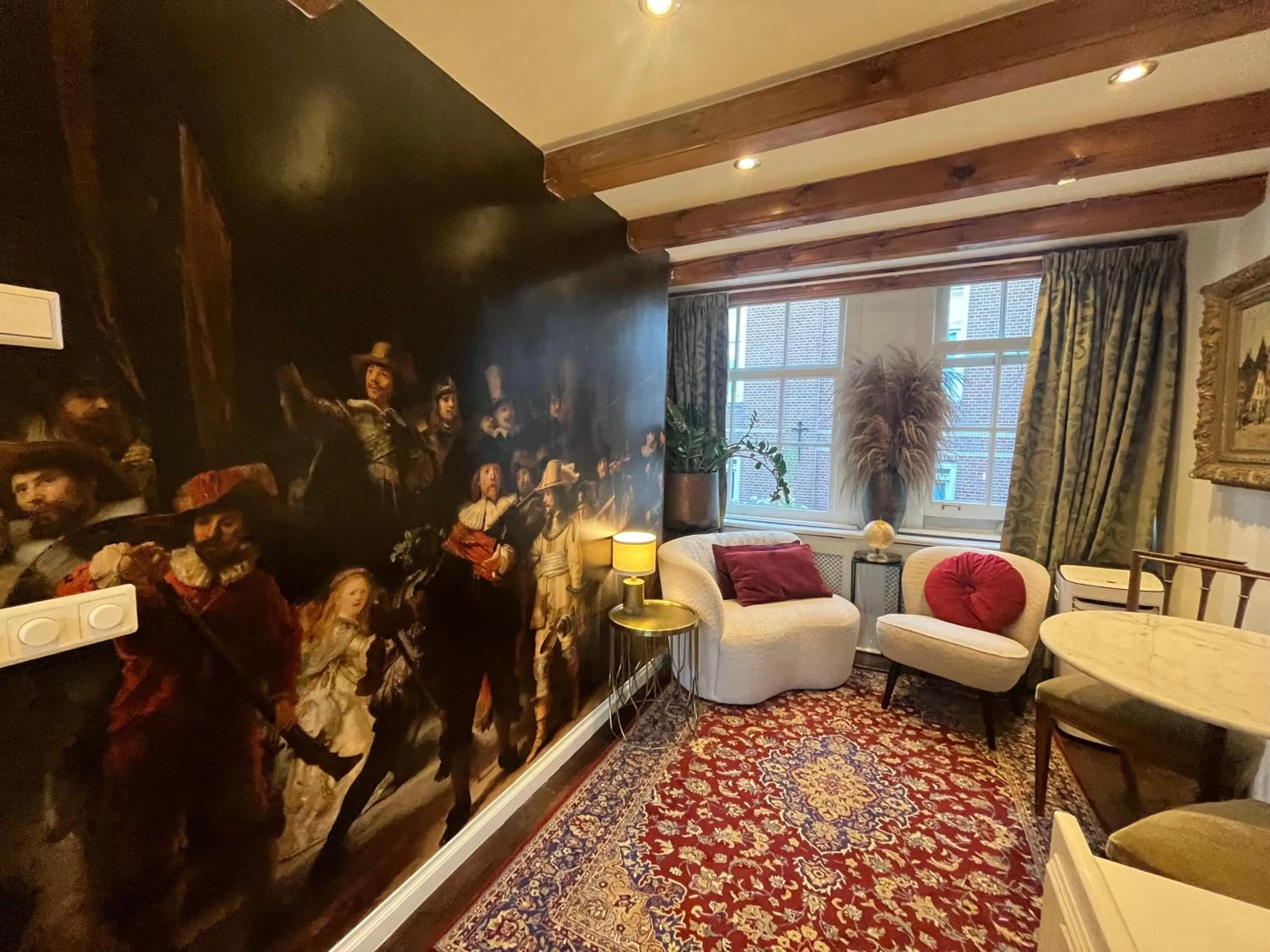 Living room in The Enlightened House Luxury Suites