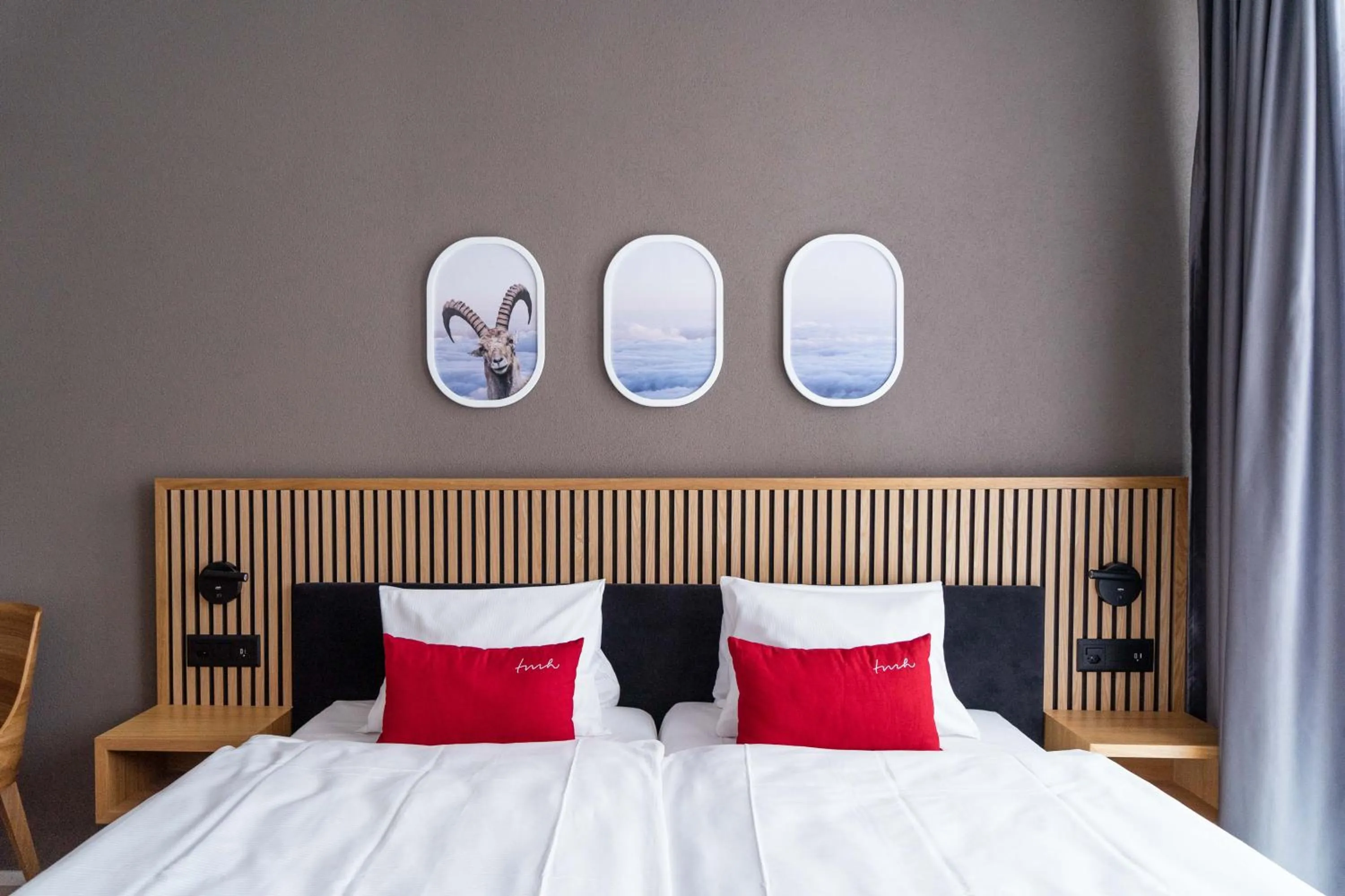 Bed in Tailormade Hotel BAB Bachenbülach