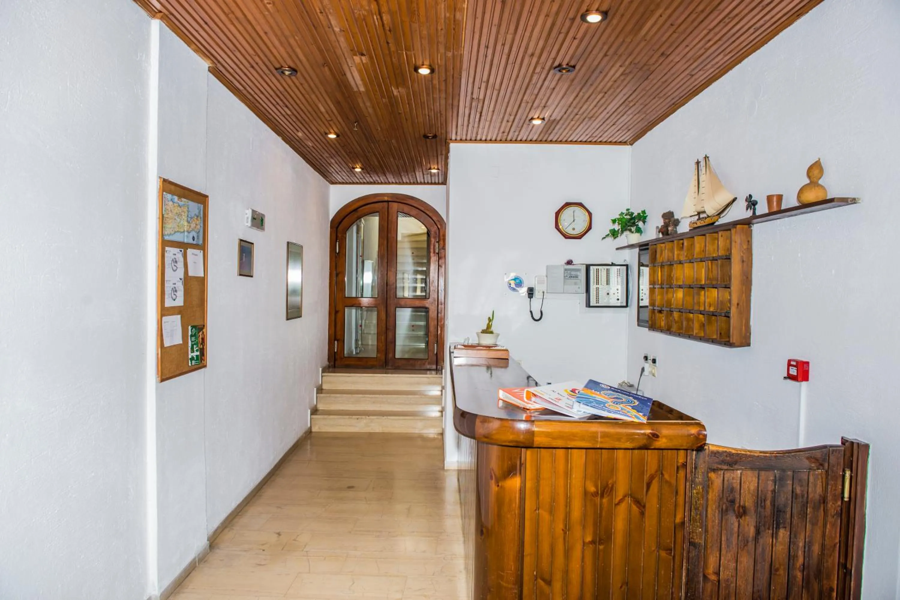 Lobby or reception in Hotel Velissarios