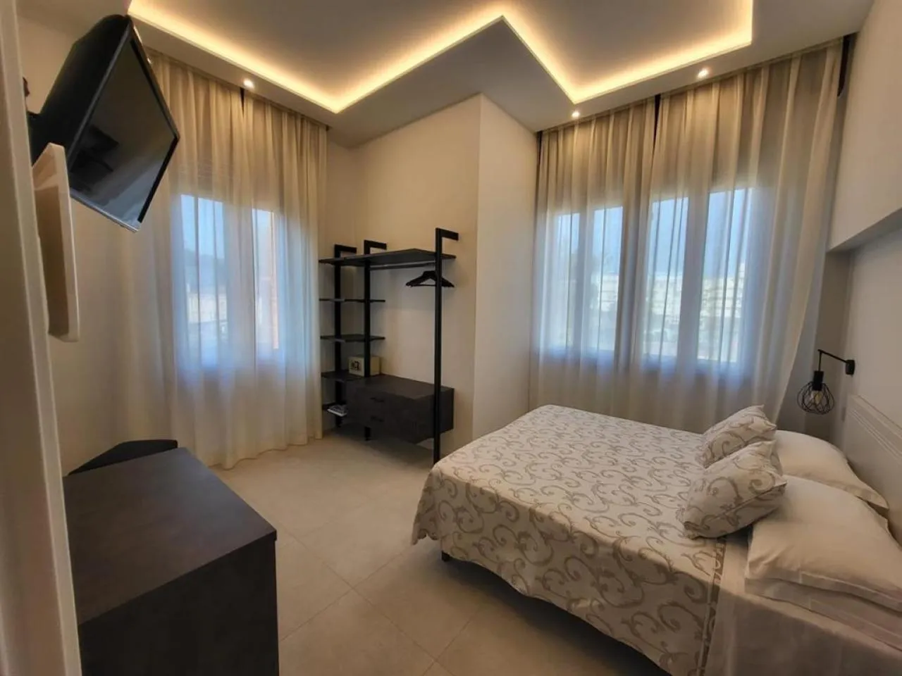 Bed in Hotel Villa Fulgida