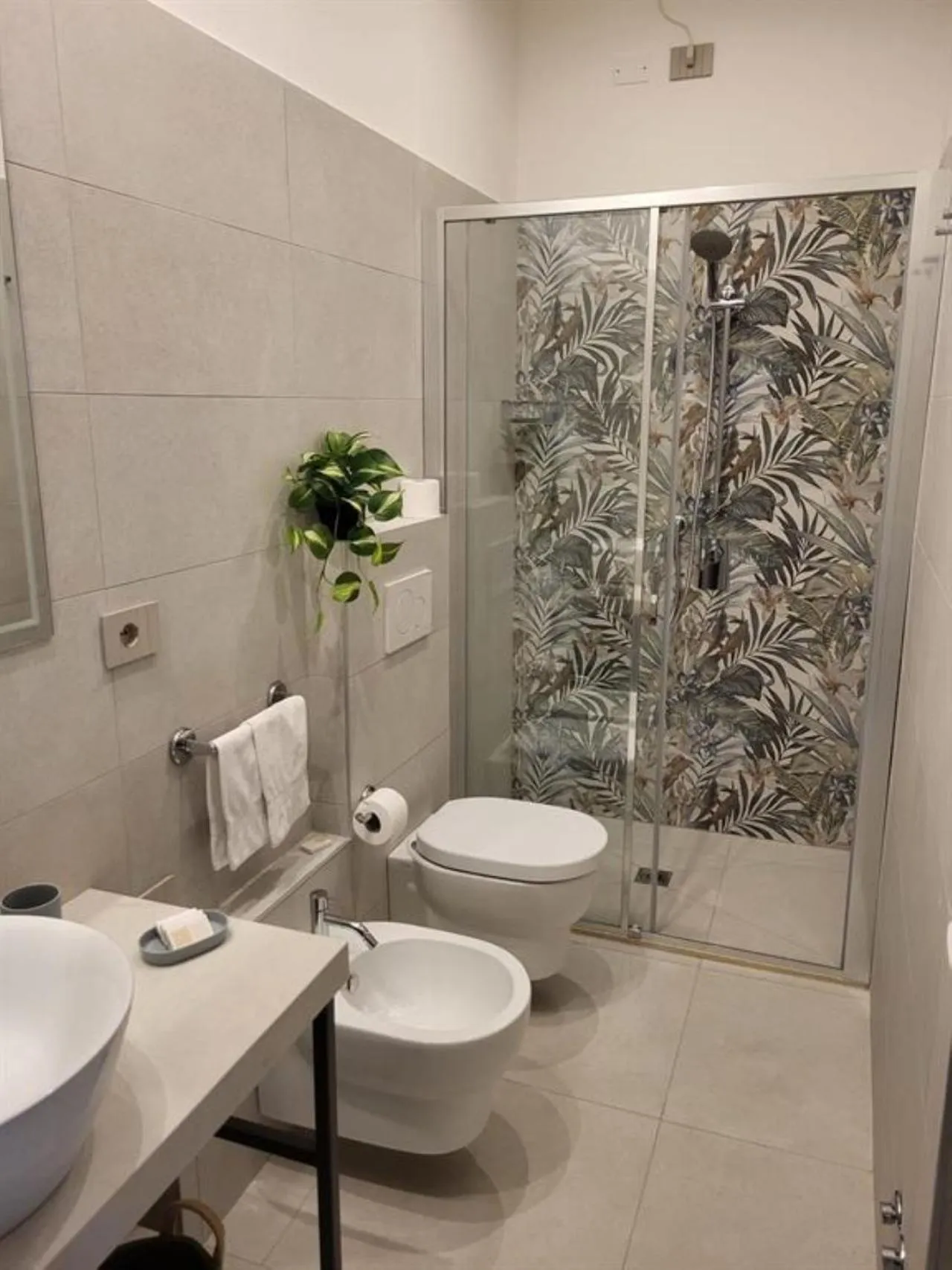 Shower in Hotel Villa Fulgida