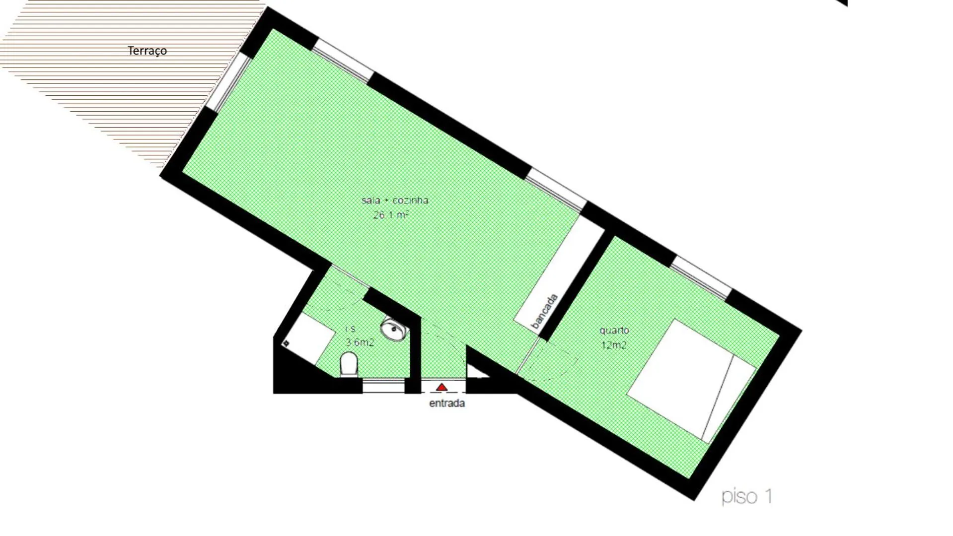 Floor plan in Place of Moments Natur-Suites SPA