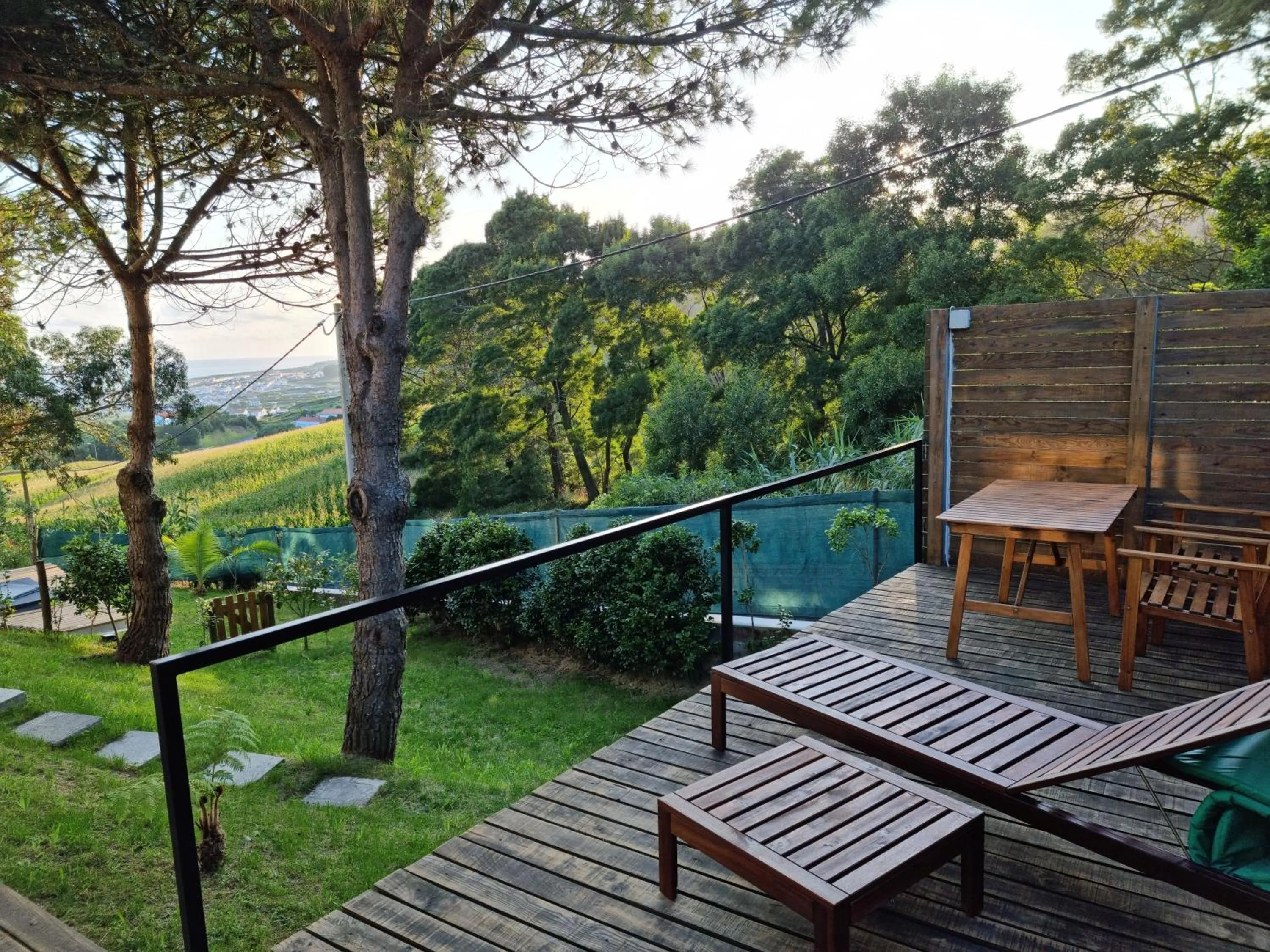 Balcony/Terrace in Place of Moments Natur-Suites SPA