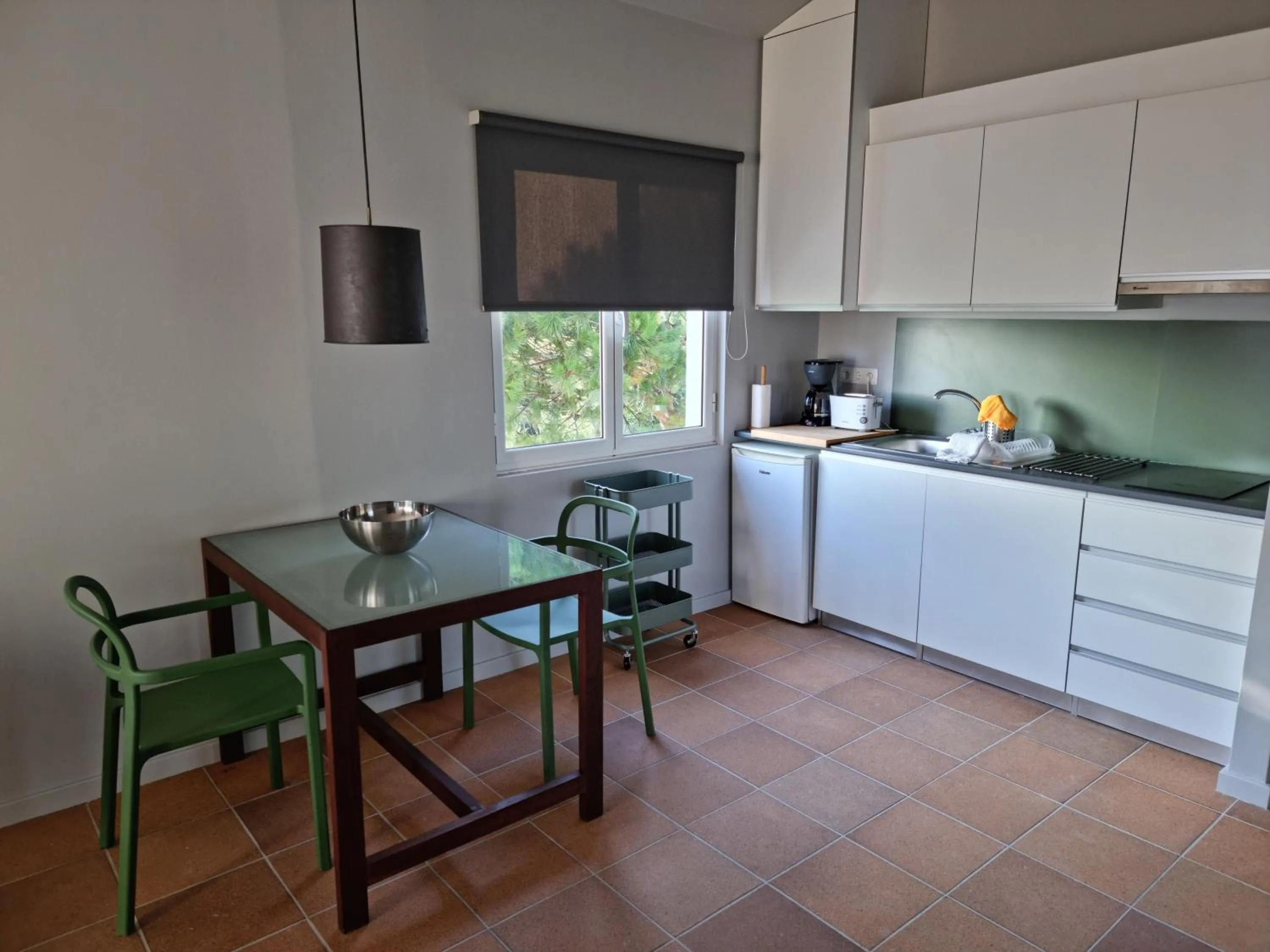 Kitchen or kitchenette in Place of Moments Natur-Suites SPA