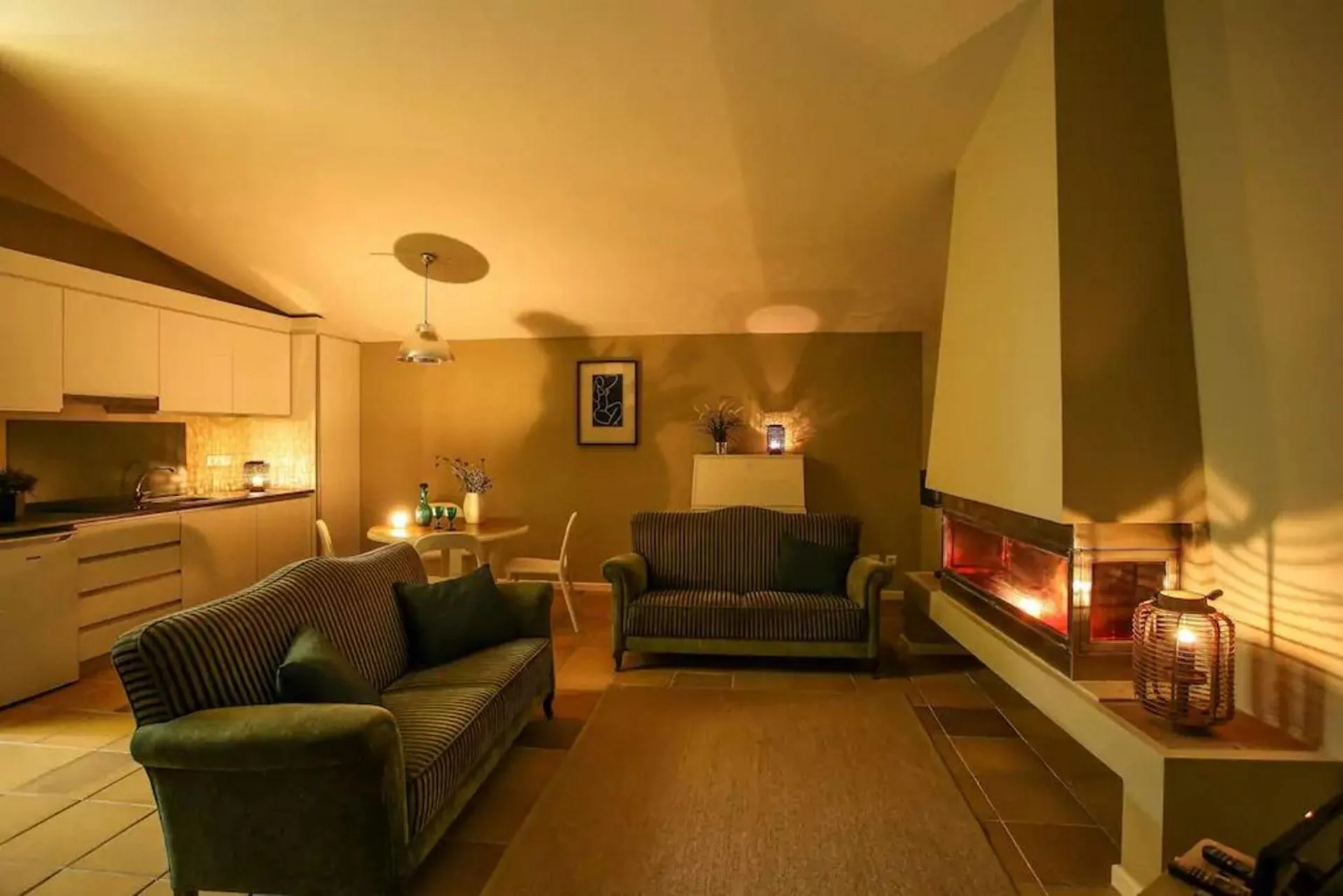 Living room in Place of Moments Natur-Suites SPA