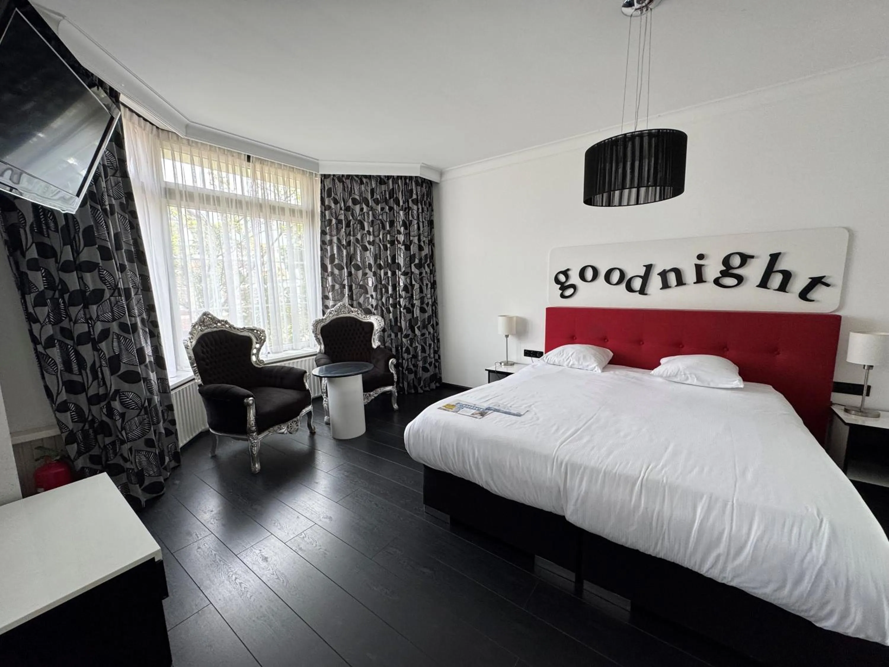 Bedroom, Bed in Fletcher Hotel Restaurant Marijke