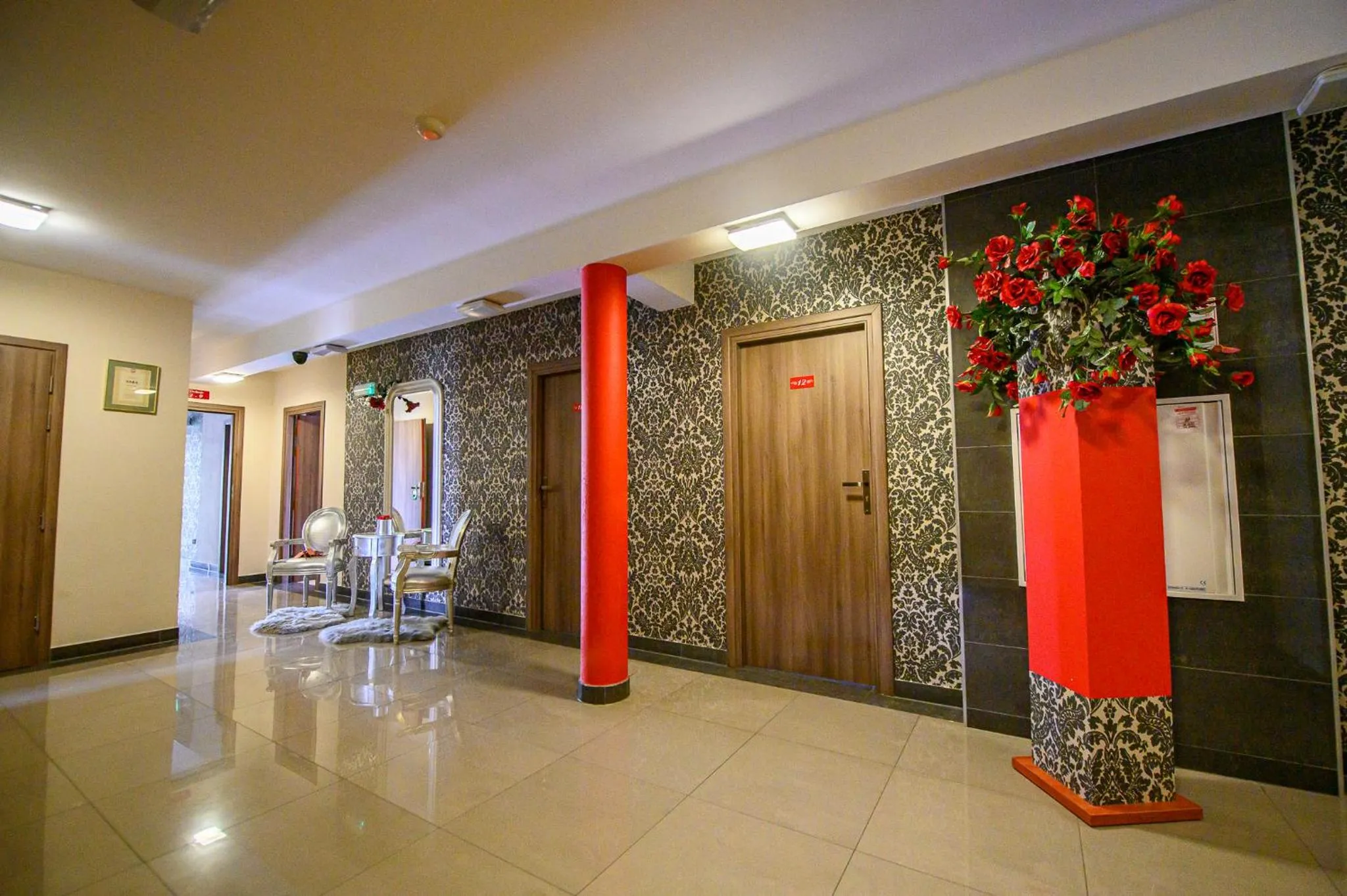 Seating area in Hotel Restauracja Sara