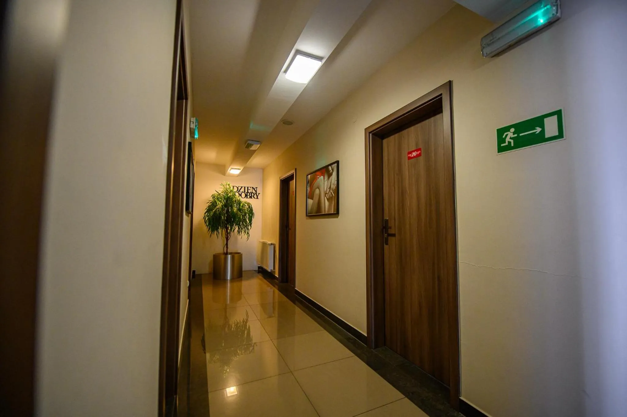 Decorative detail in Hotel Restauracja Sara