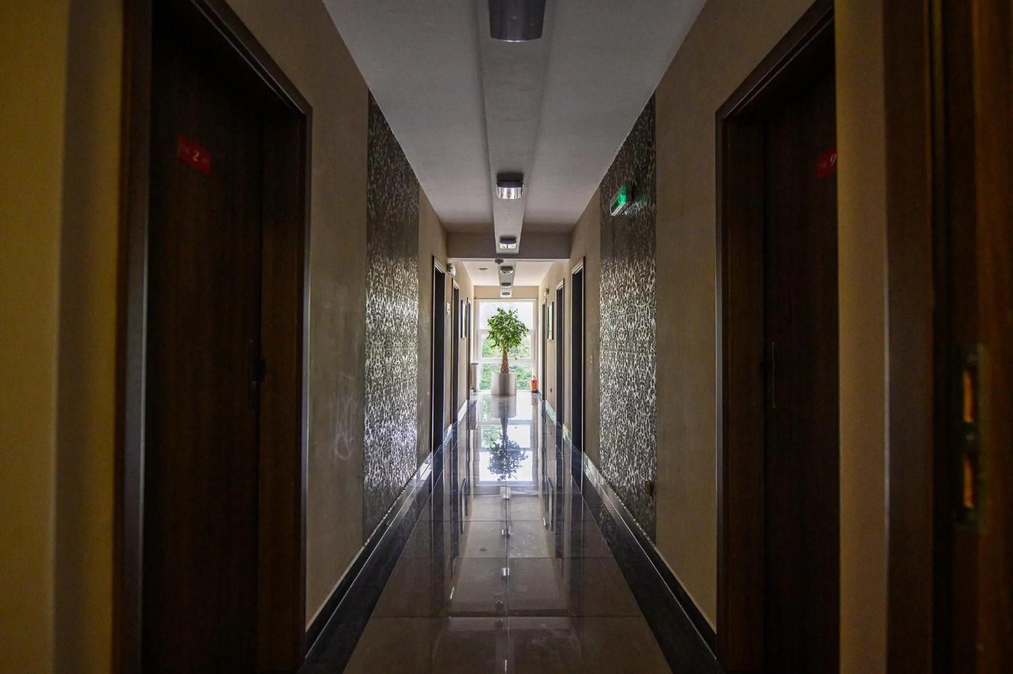 Decorative detail in Hotel Restauracja Sara