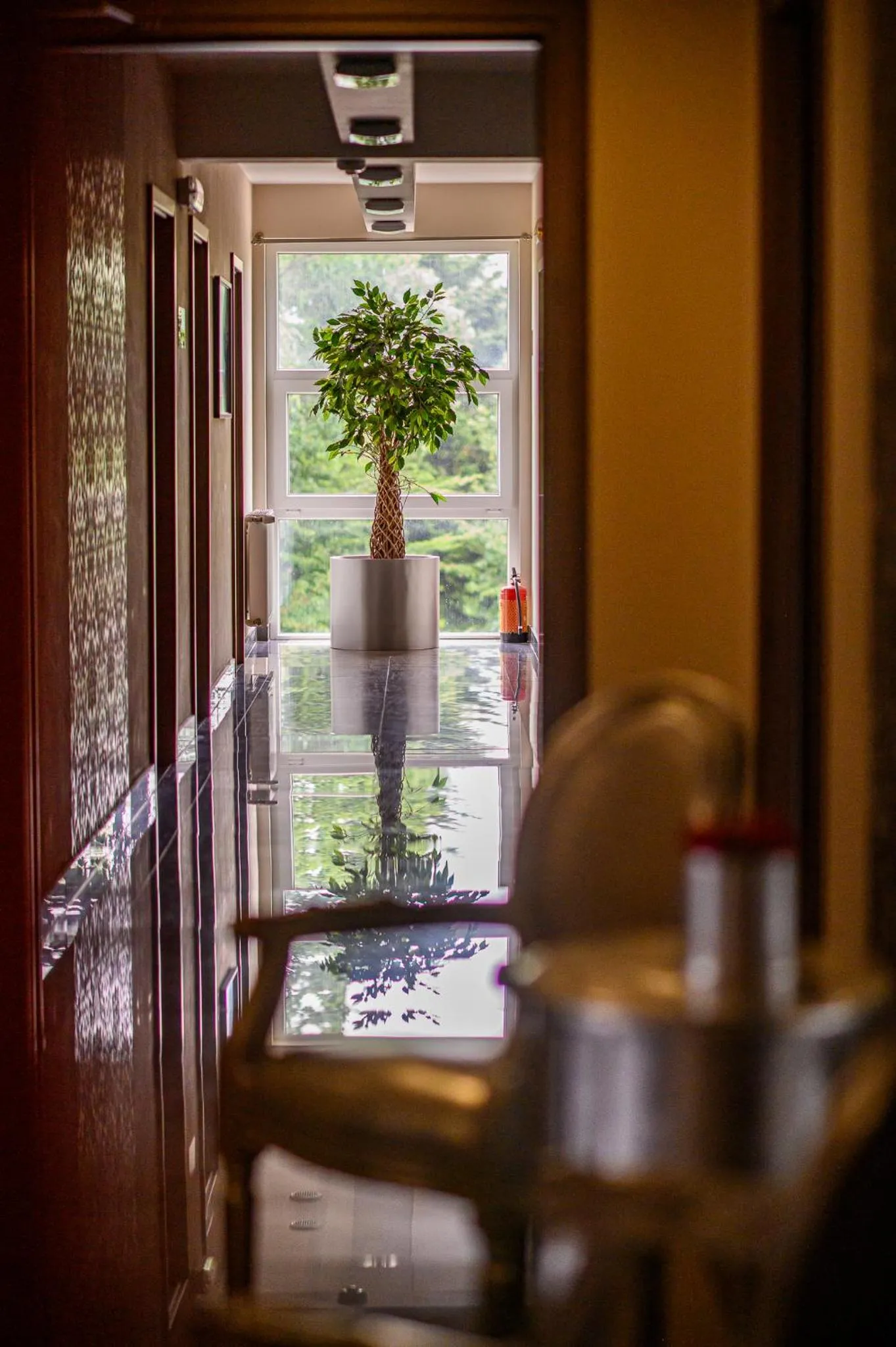 Decorative detail in Hotel Restauracja Sara