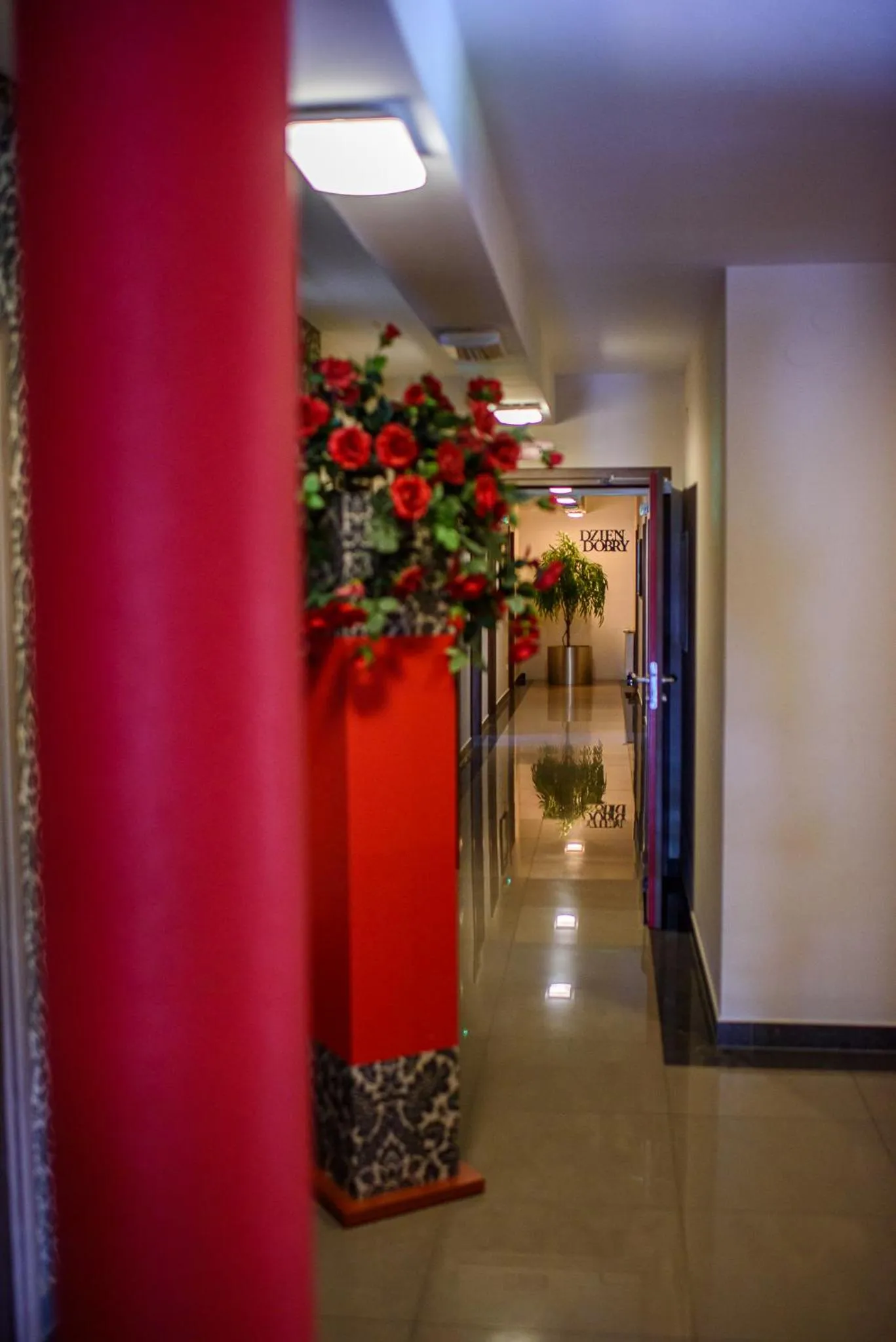 Decorative detail in Hotel Restauracja Sara