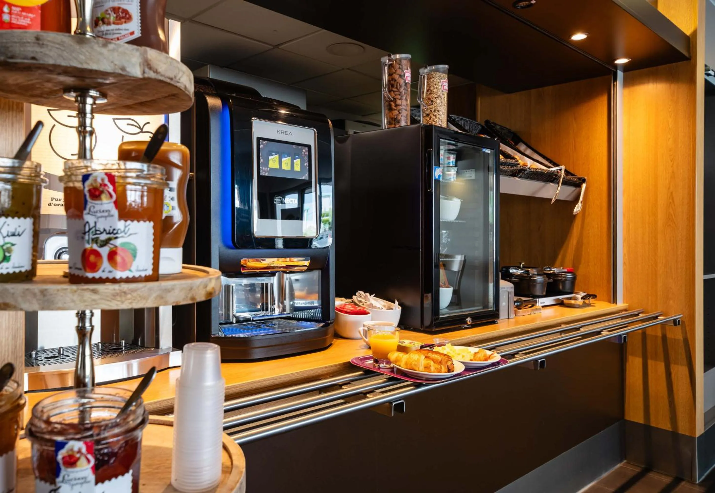 Breakfast in B&B HOTEL Aubenas