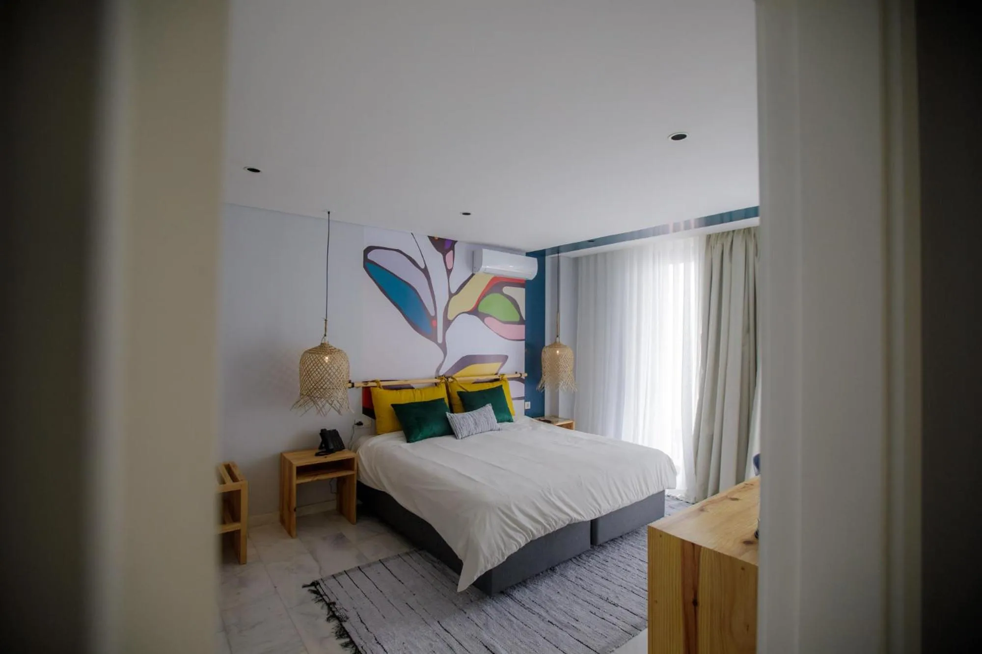 Bed in Cowork Lab Suites