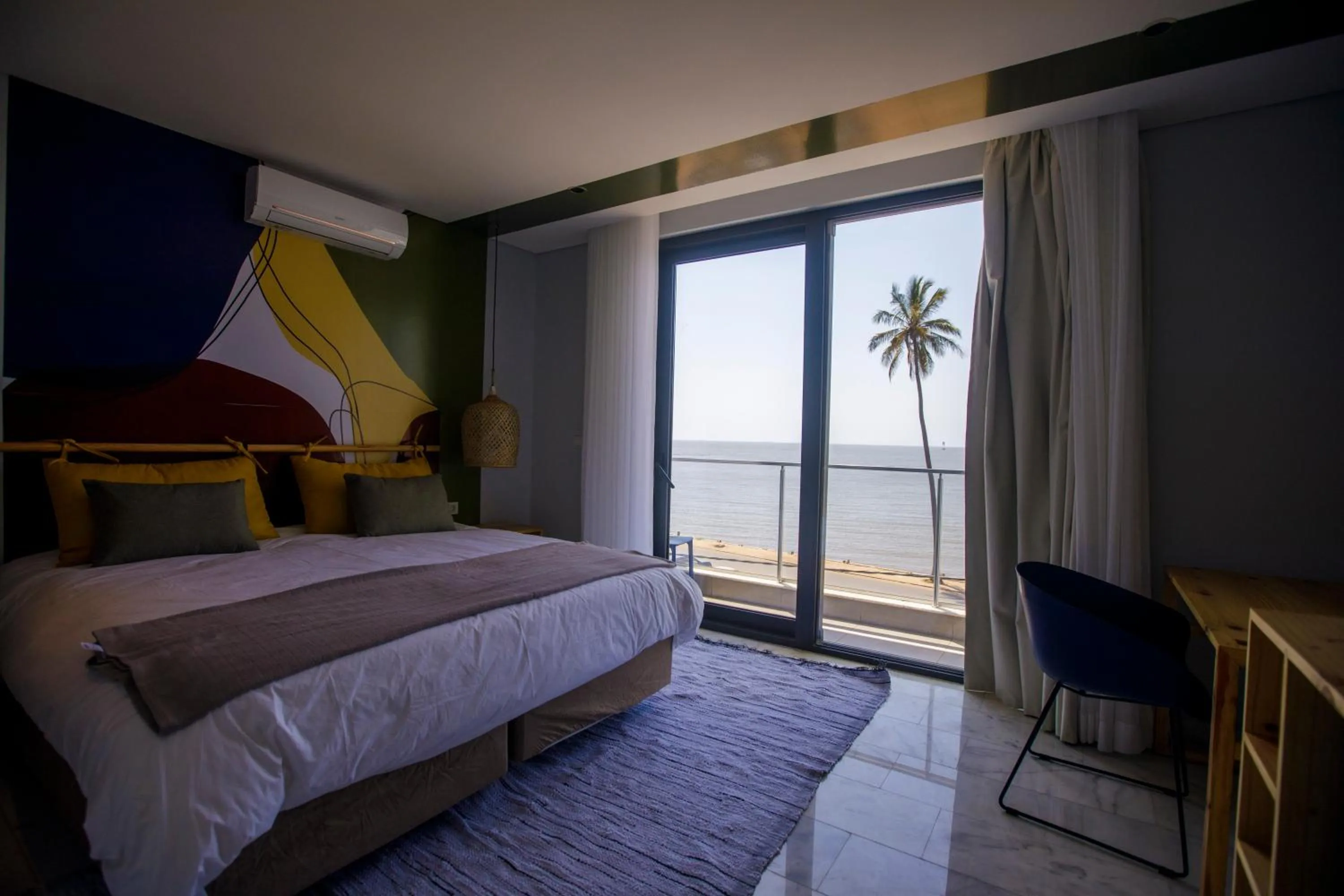 Bedroom, Bed in Cowork Lab Suites