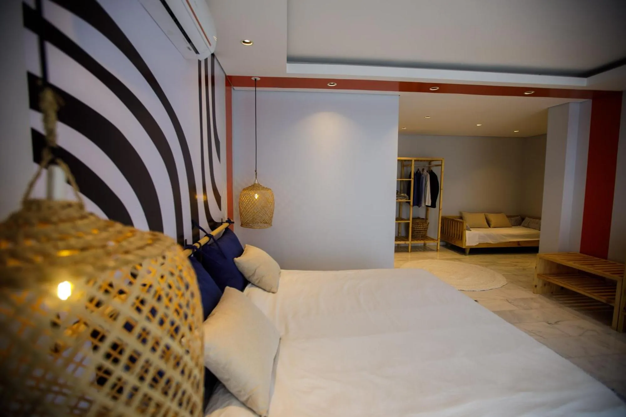 Photo of the whole room, Bed in Cowork Lab Suites