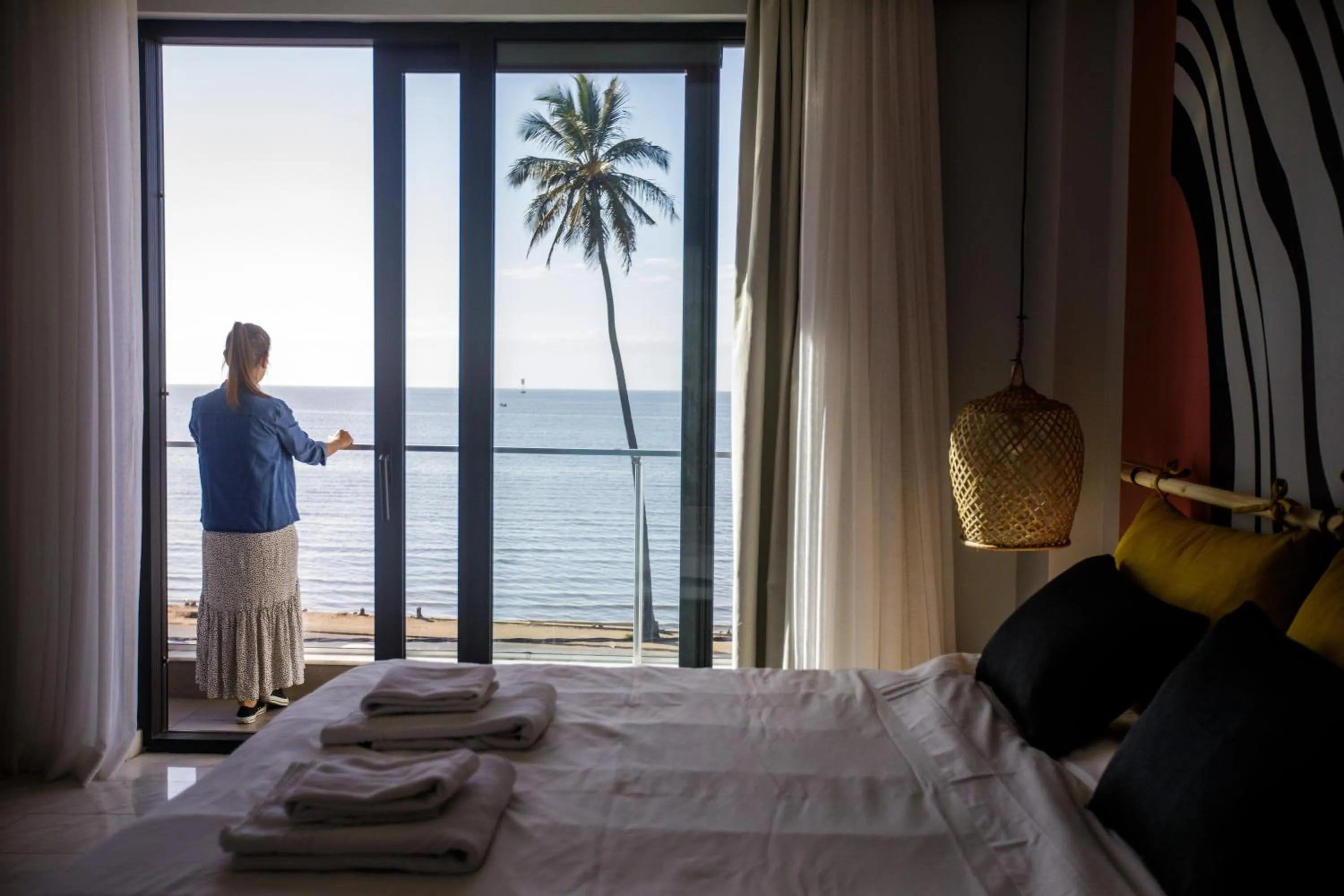 Bedroom, Bed in Cowork Lab Suites