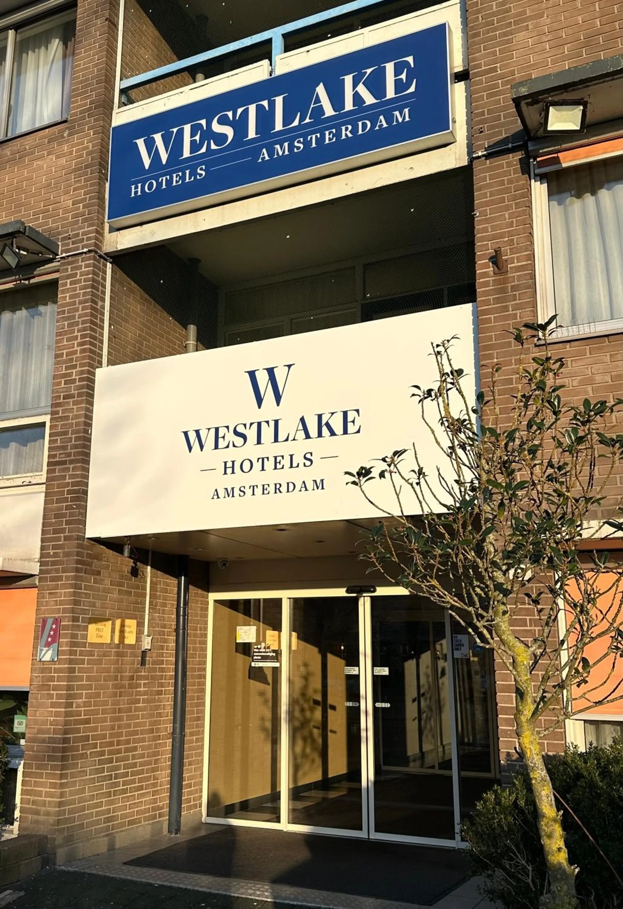 Facade/entrance in Westlake Hotels Amsterdam