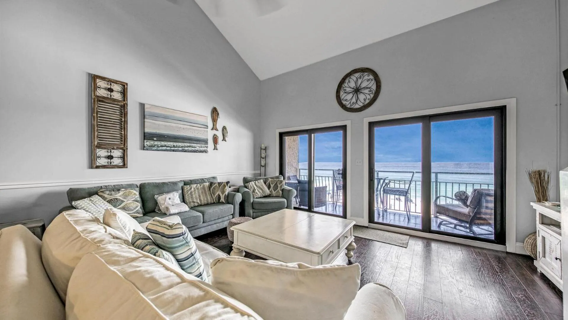 Crystal Villas 12B - Updated 2 Bedroom with Loft Beach Front Condo In the Heart of Destin