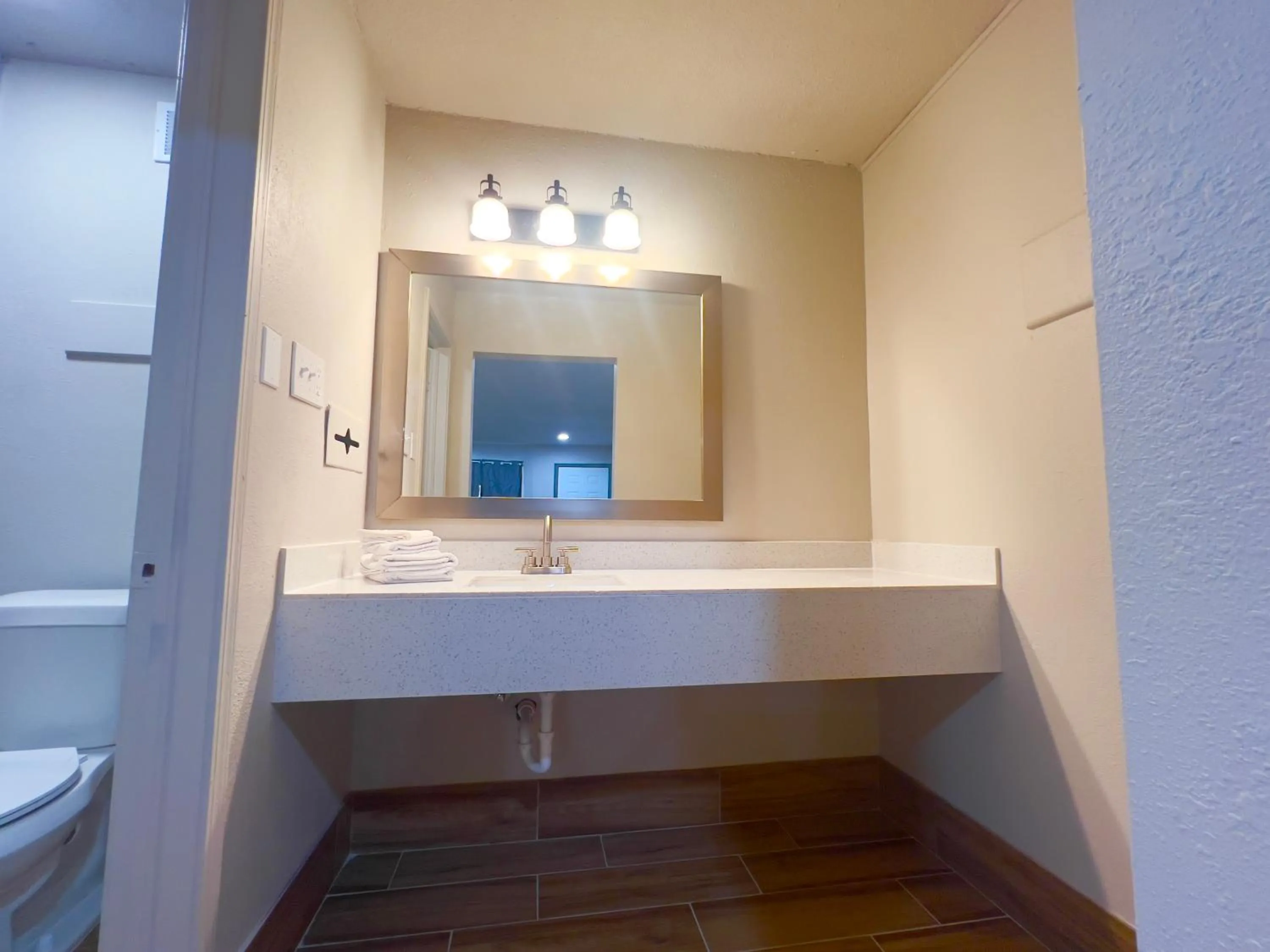 Bathroom in ECONOMY INN AND SUITES