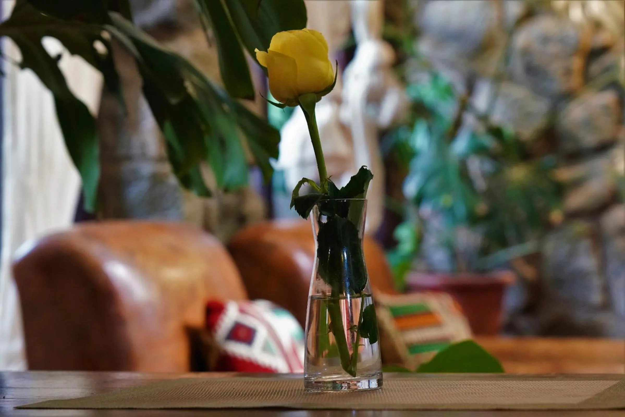 Communal lounge/ TV room in Tryst Boutique Hotel