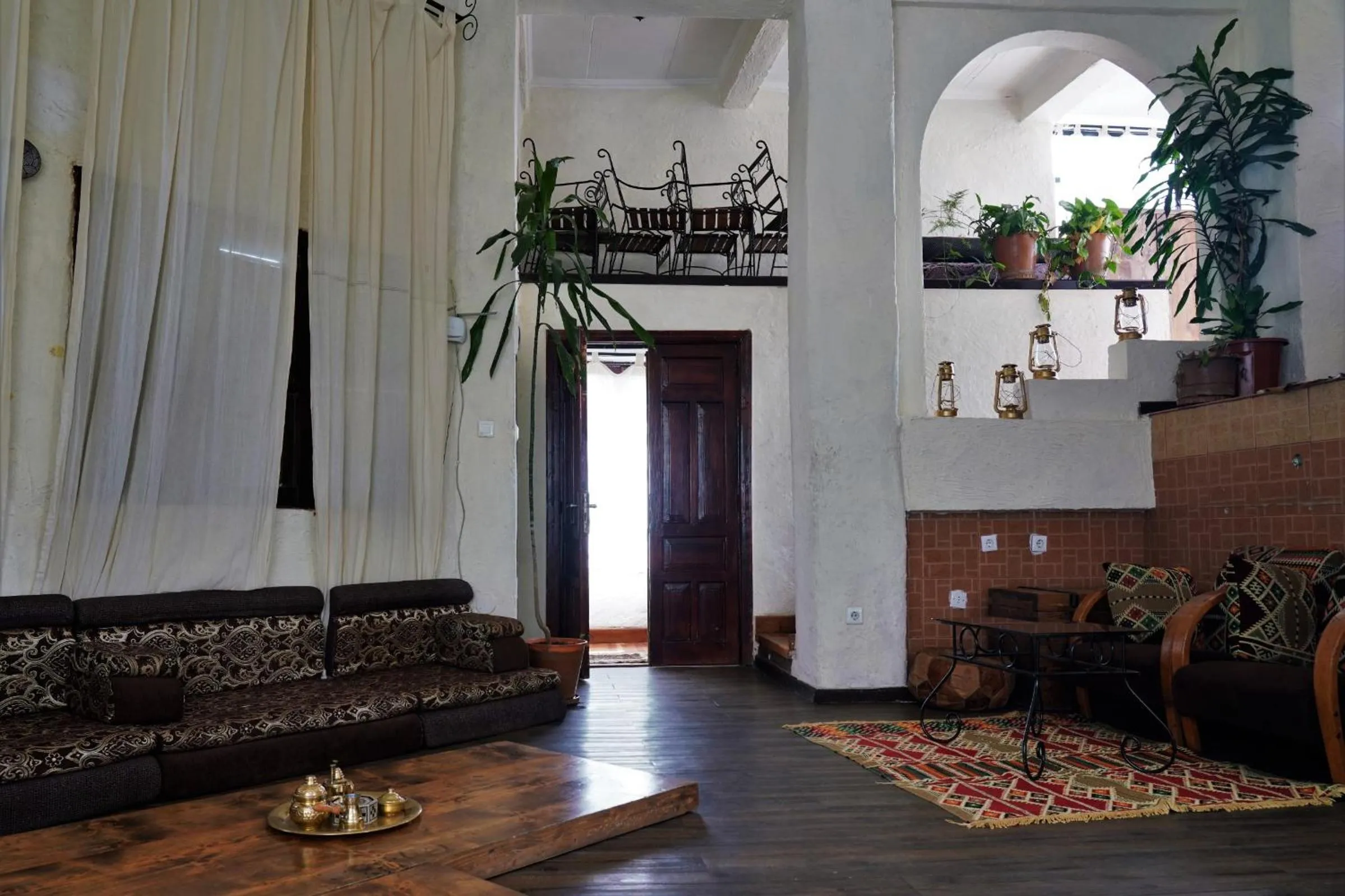 Living room in Tryst Boutique Hotel