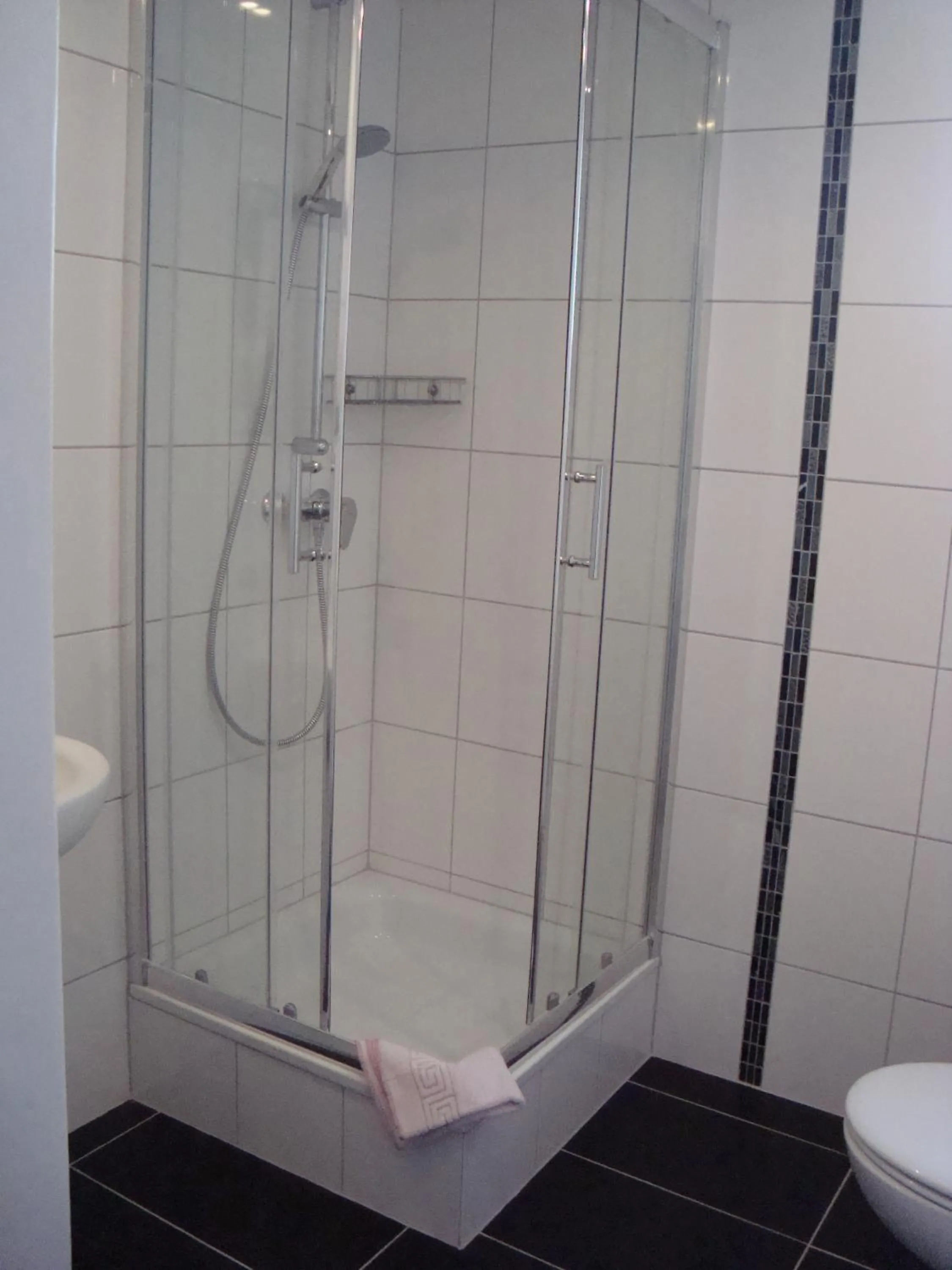 Shower in Hotel Gartenhof