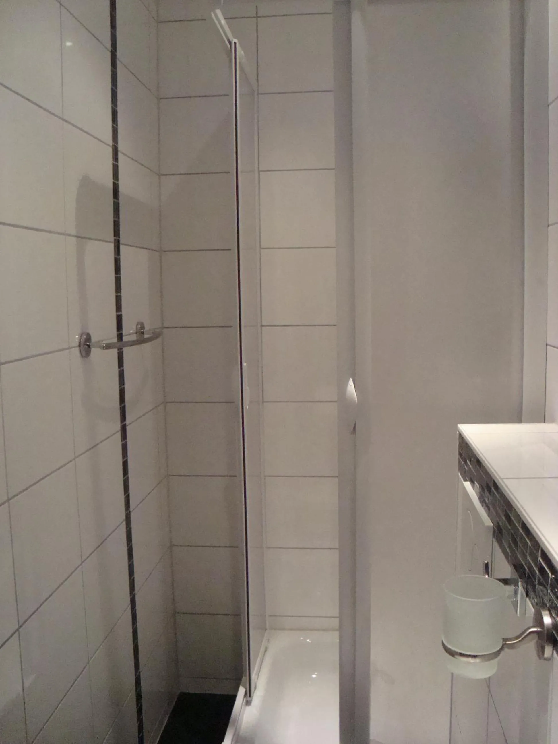 Shower in Hotel Gartenhof