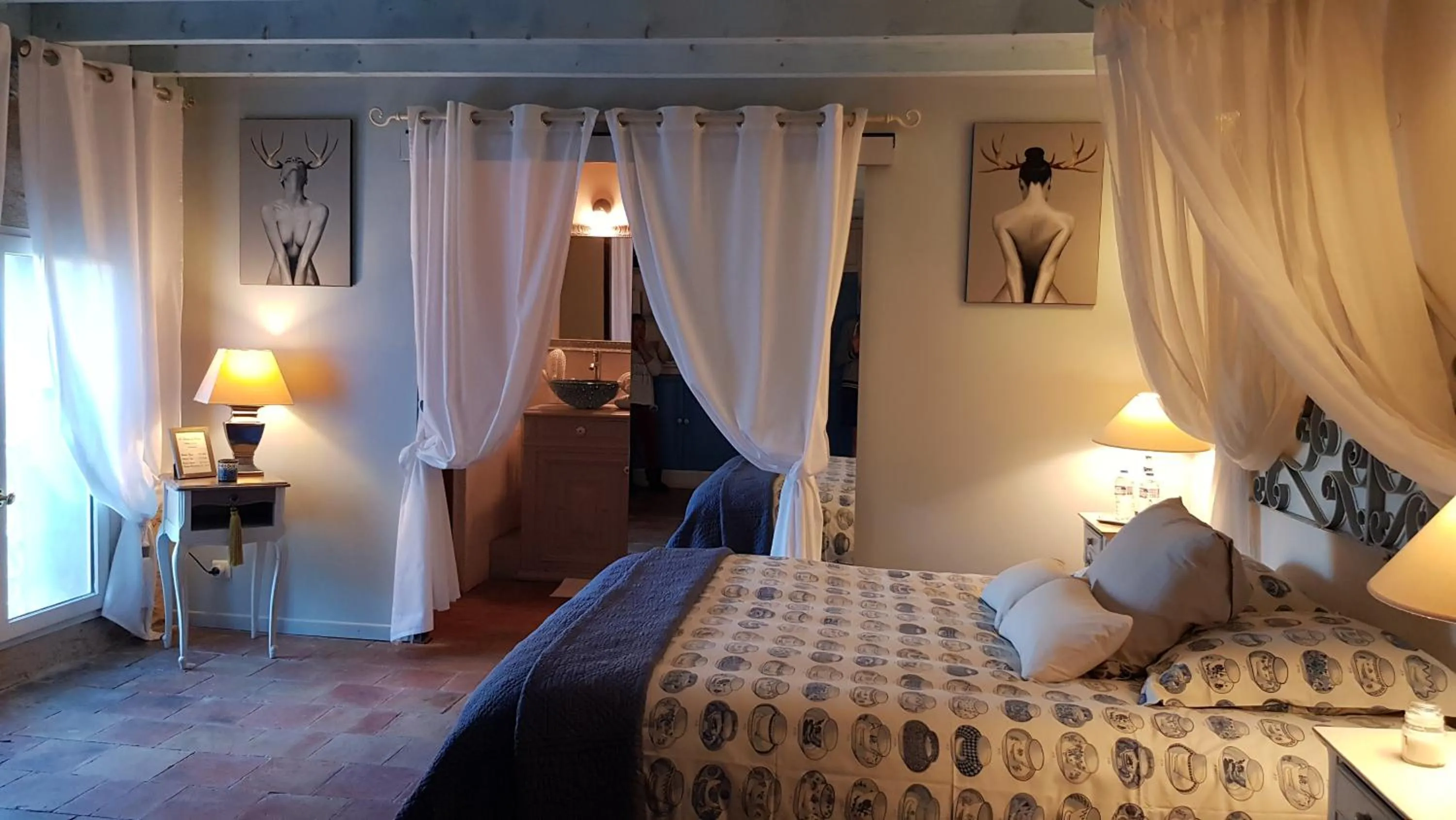 Bed in La Demeure du Pressoir