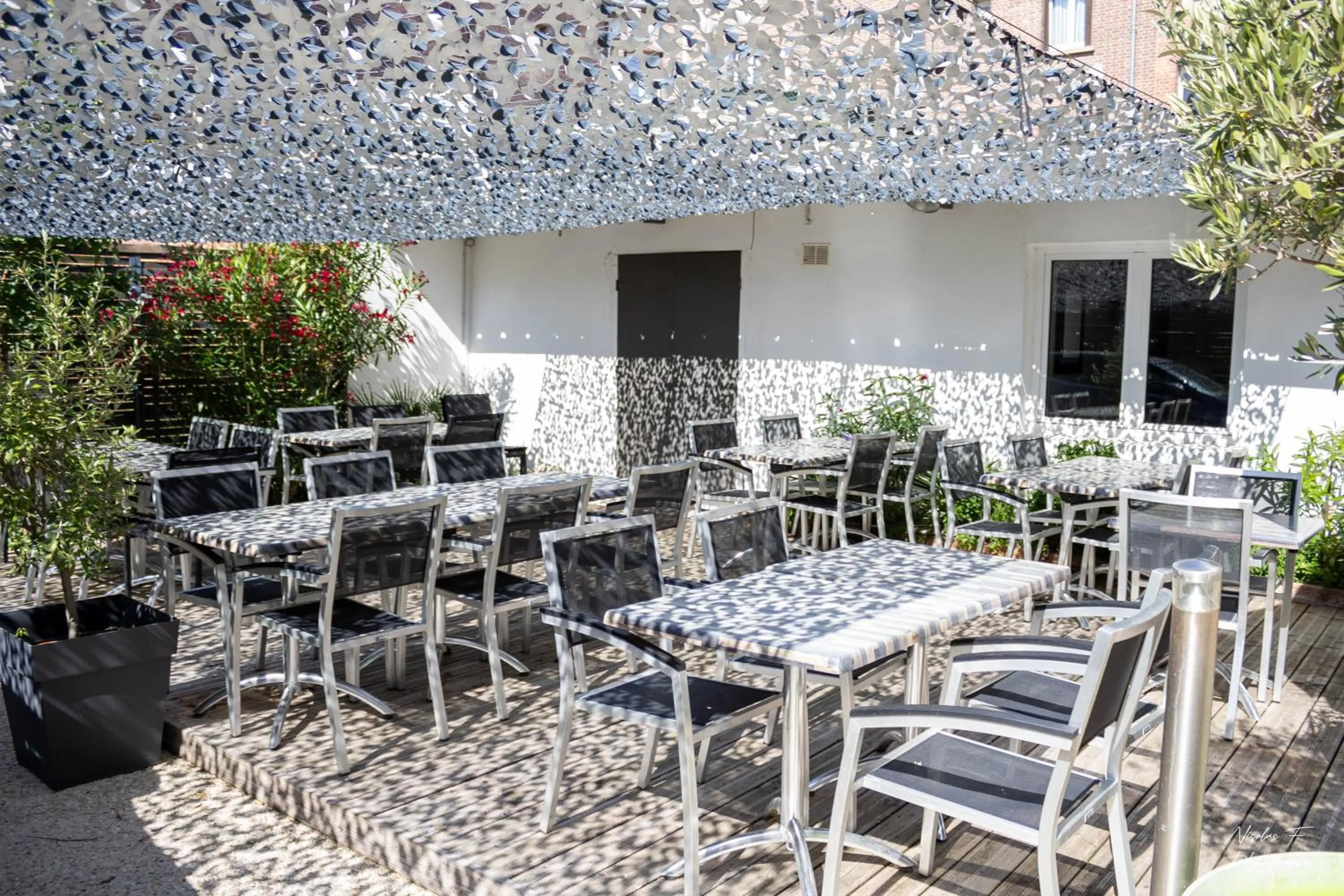 Patio in Hotel de la Cathedrale