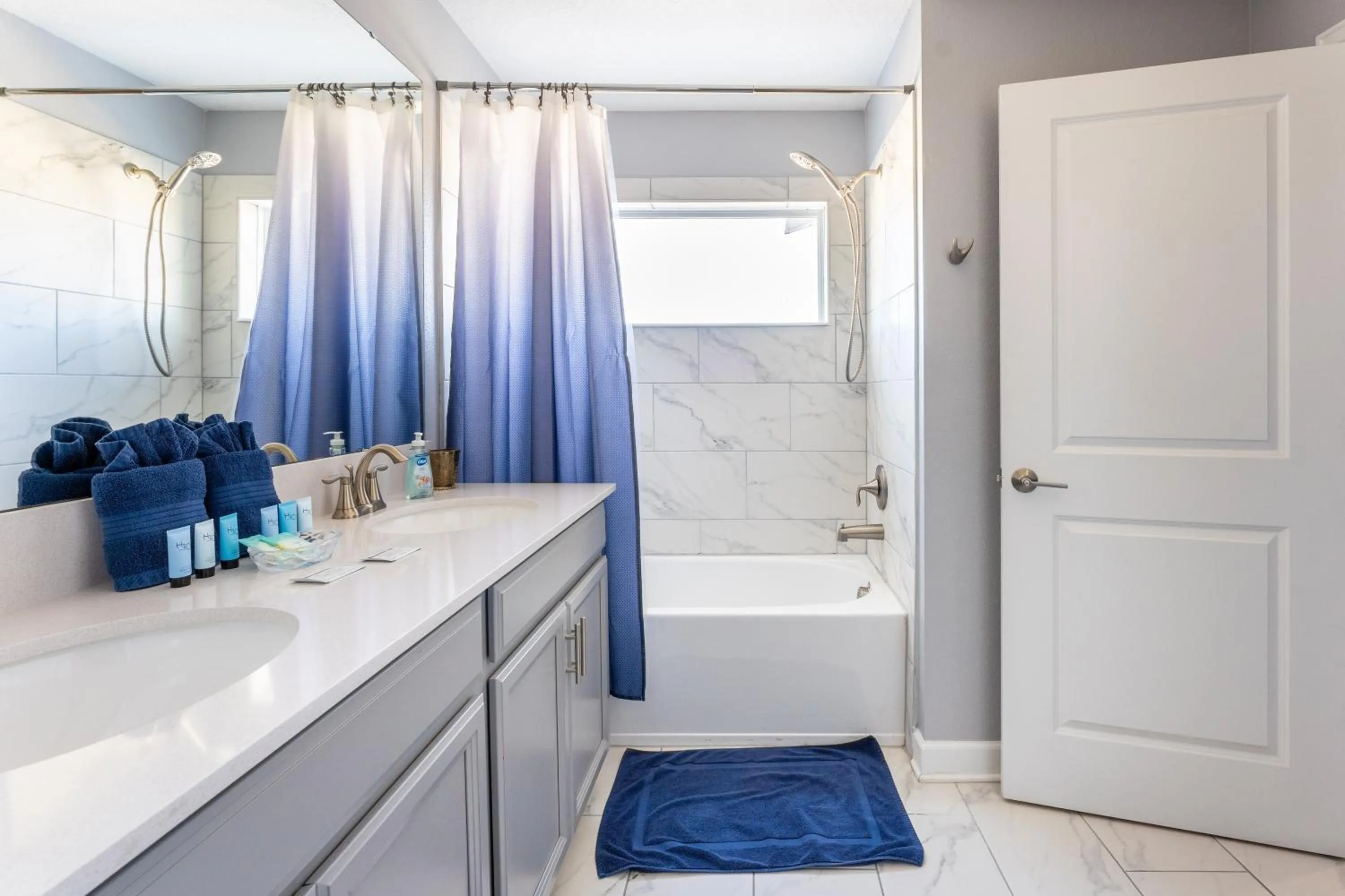 Shower in Family Retreat near Disney with Pool & Hot Tub!