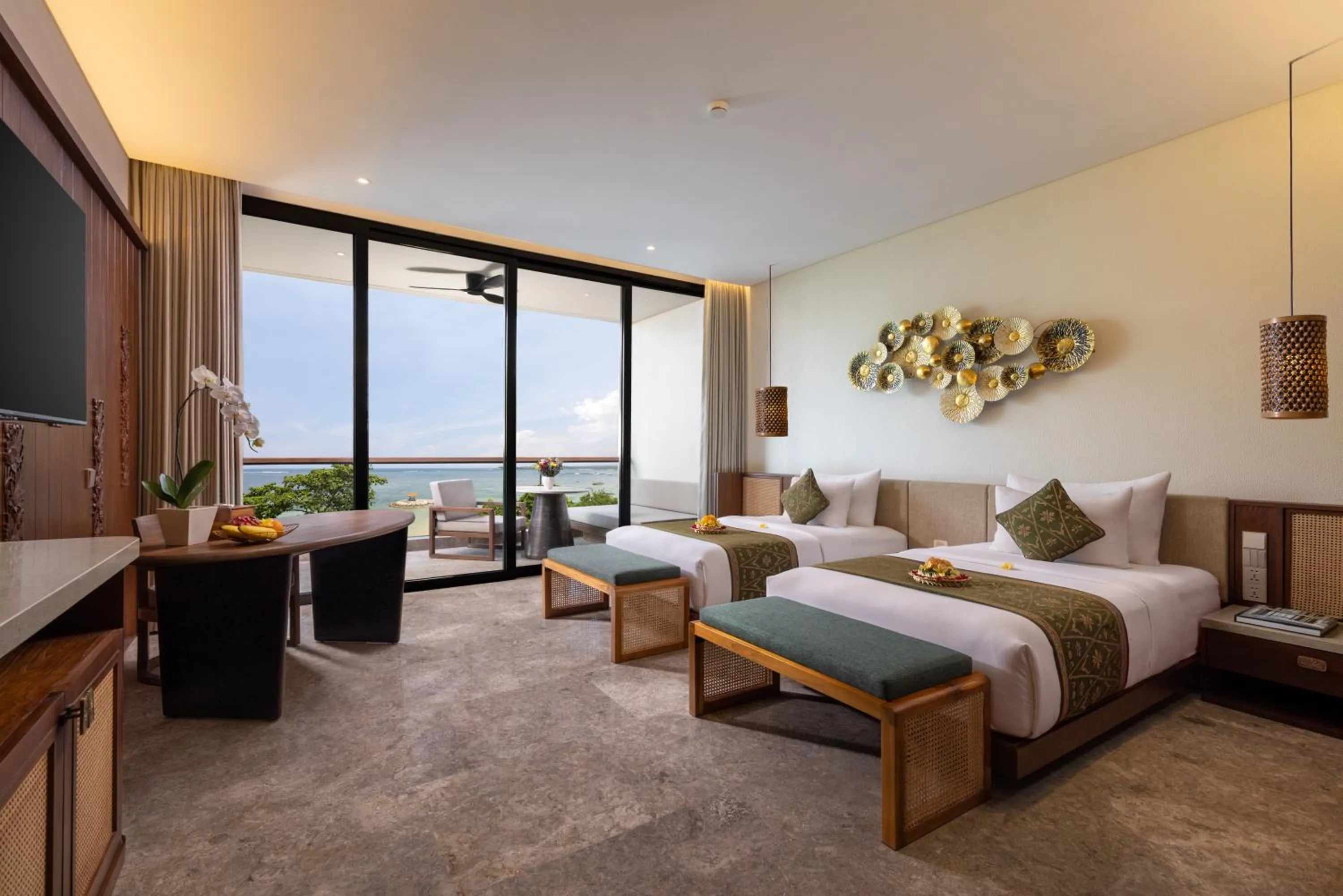 Photo of the whole room, Bed in Sumitra Luxury Villas & Resort by Pramana