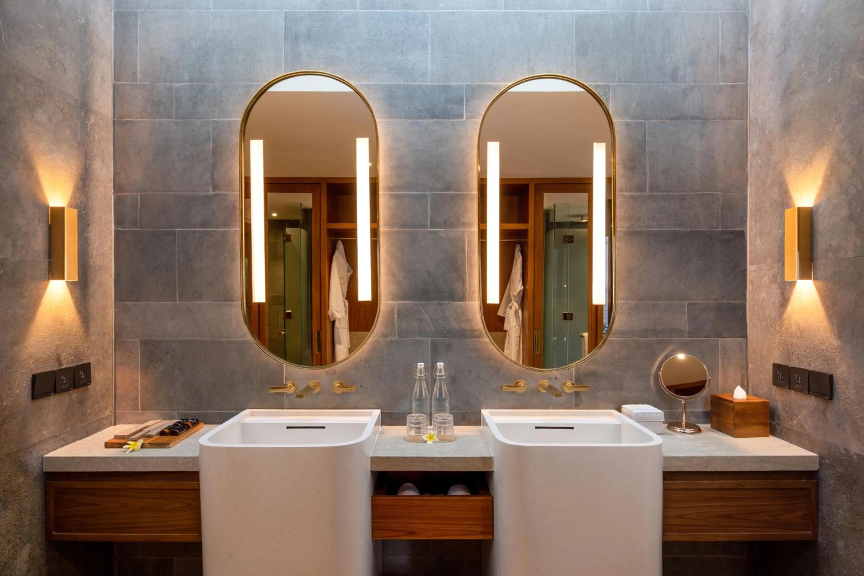 Bathroom in Sumitra Luxury Villas & Resort by Pramana