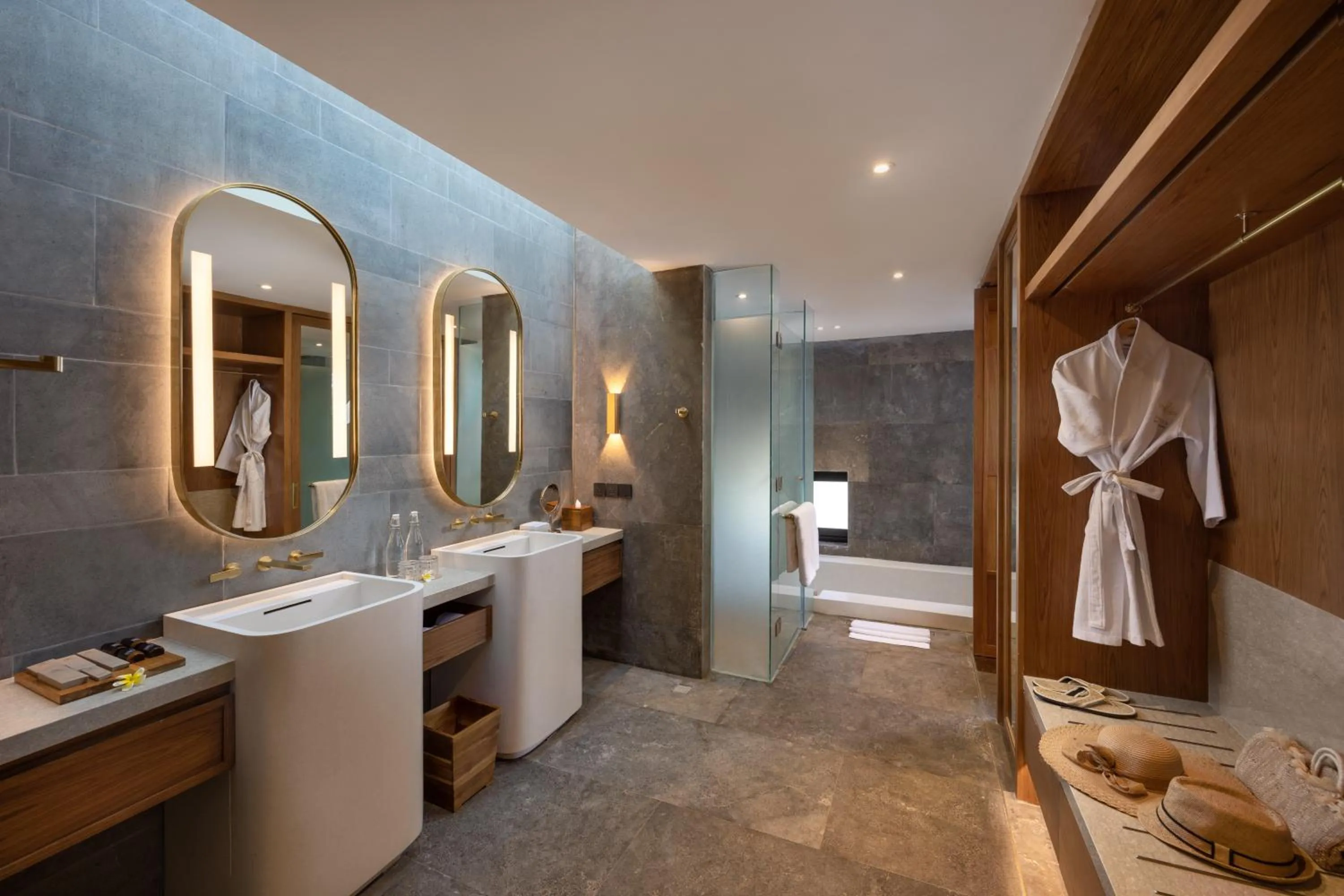 Shower in Sumitra Luxury Villas & Resort by Pramana