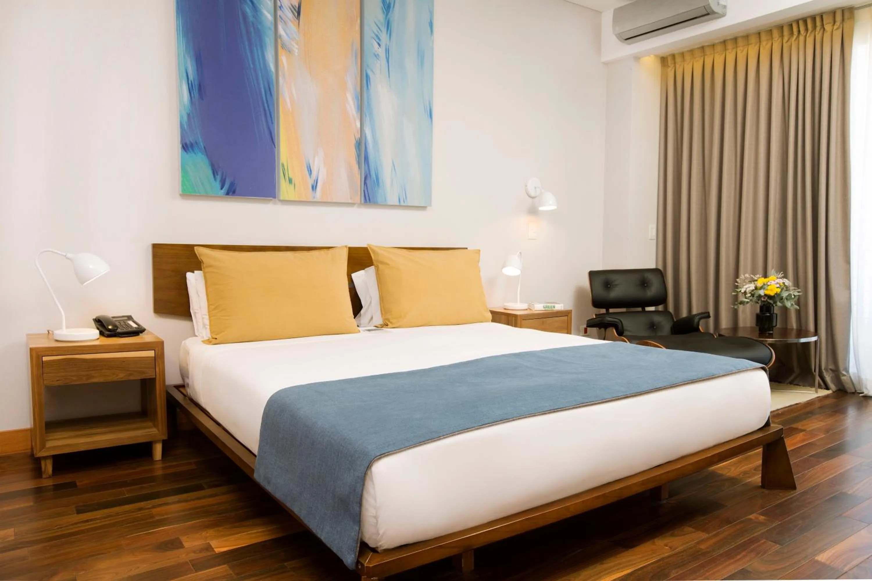 Bed in Palo Santo Hotel