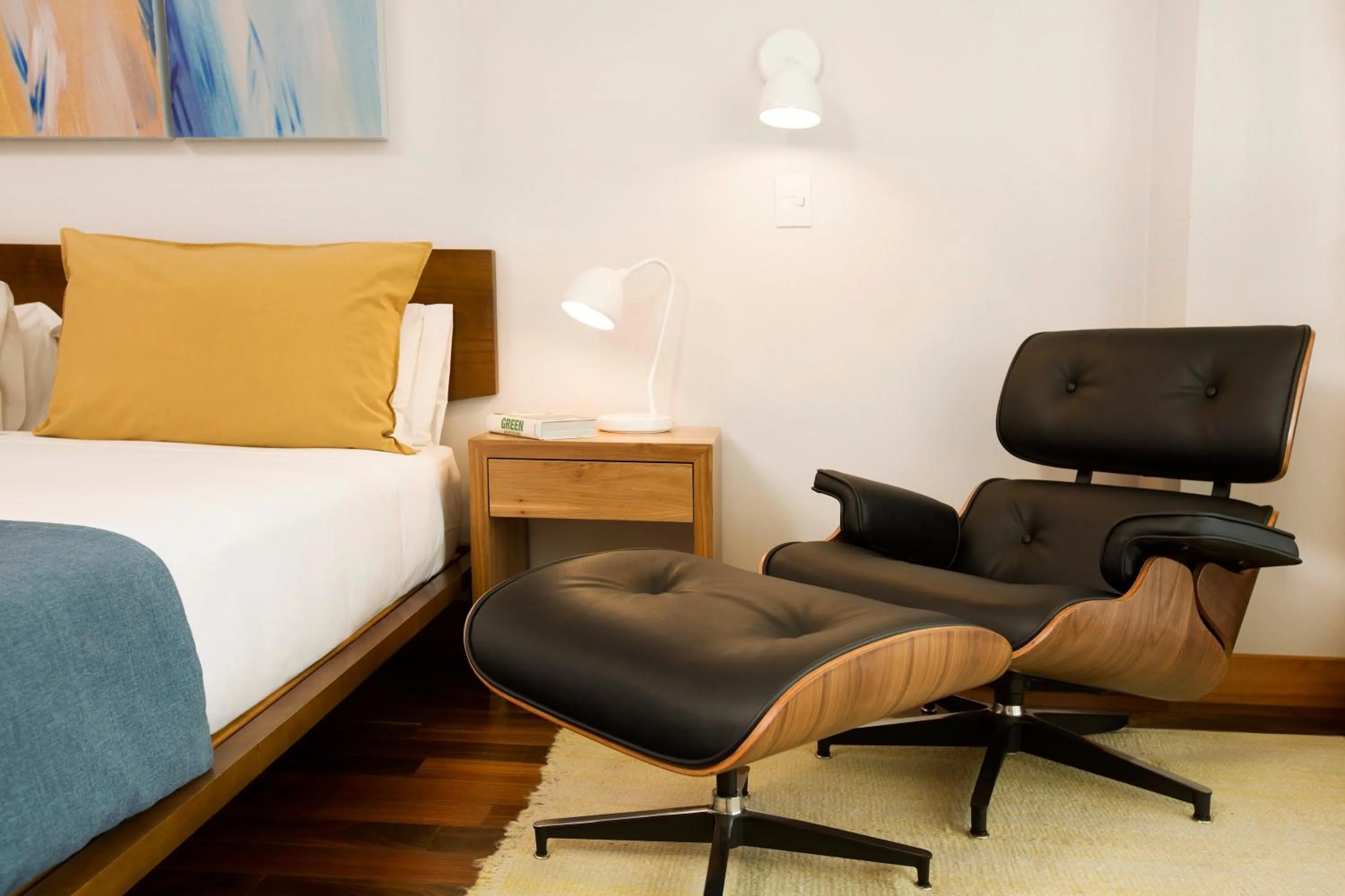 Seating area in Palo Santo Hotel