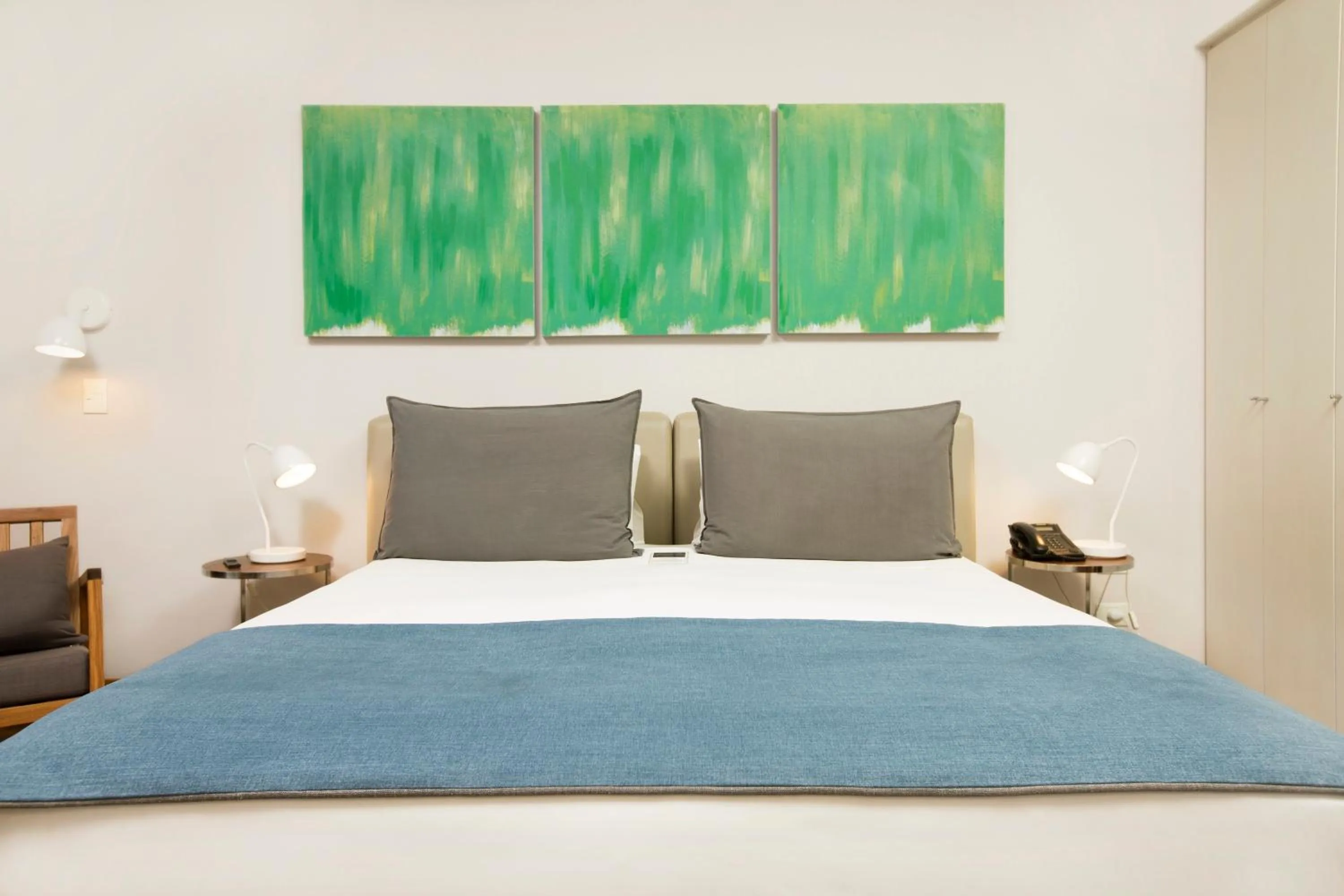 Bed in Palo Santo Hotel