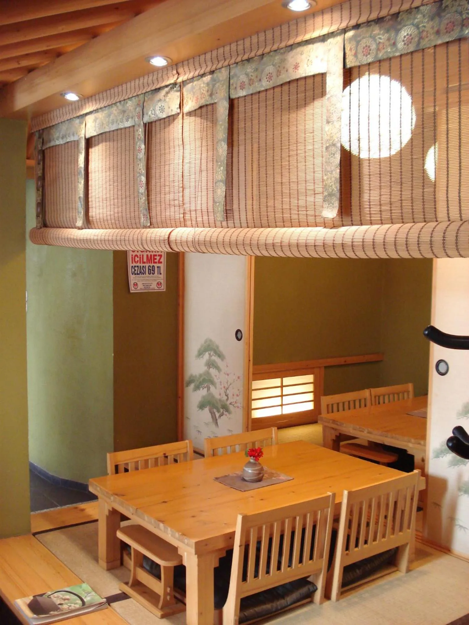 Dining area in Bunkahaus