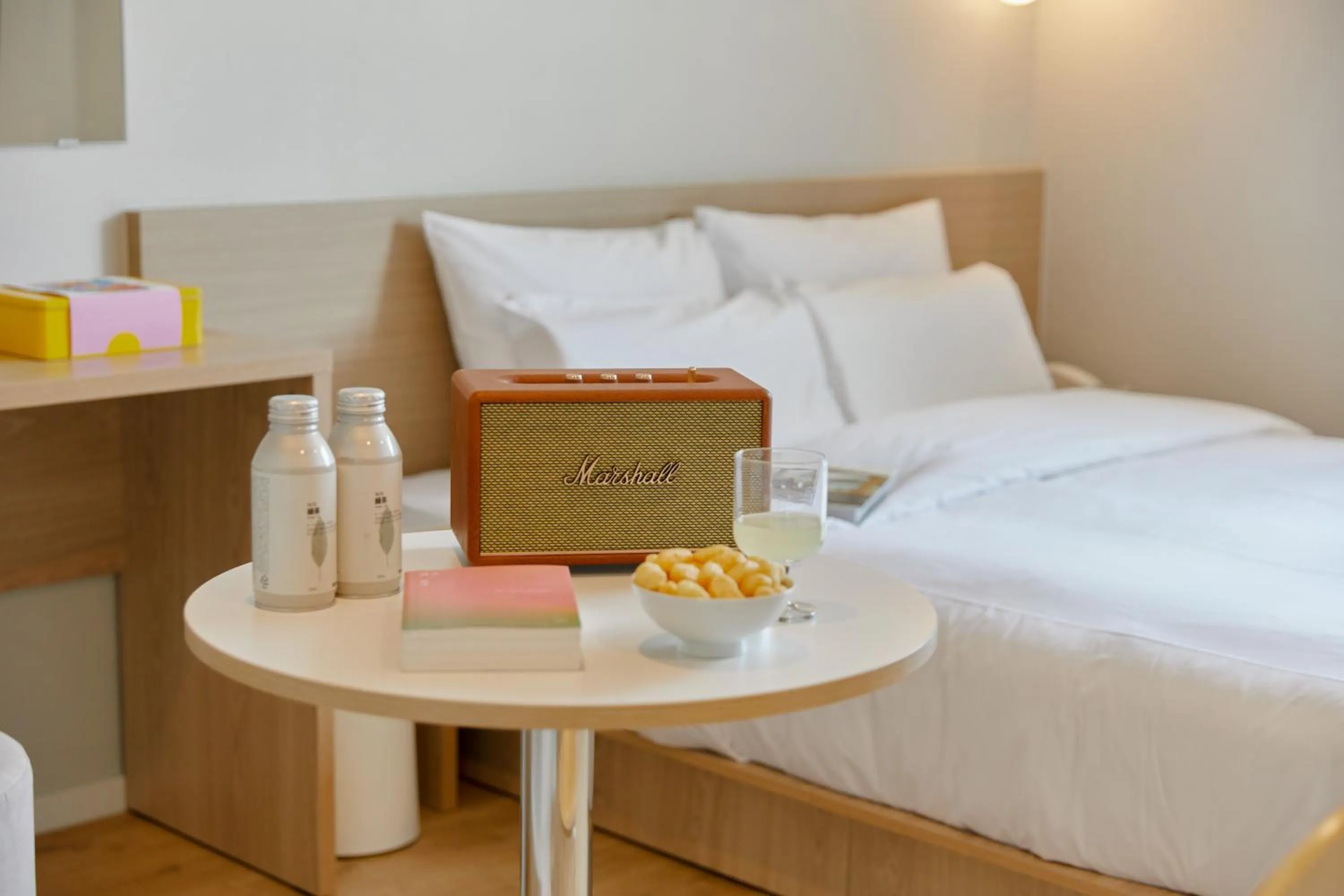 Food and drinks, Bed in Cheonan Aank Hotel Seongjeong