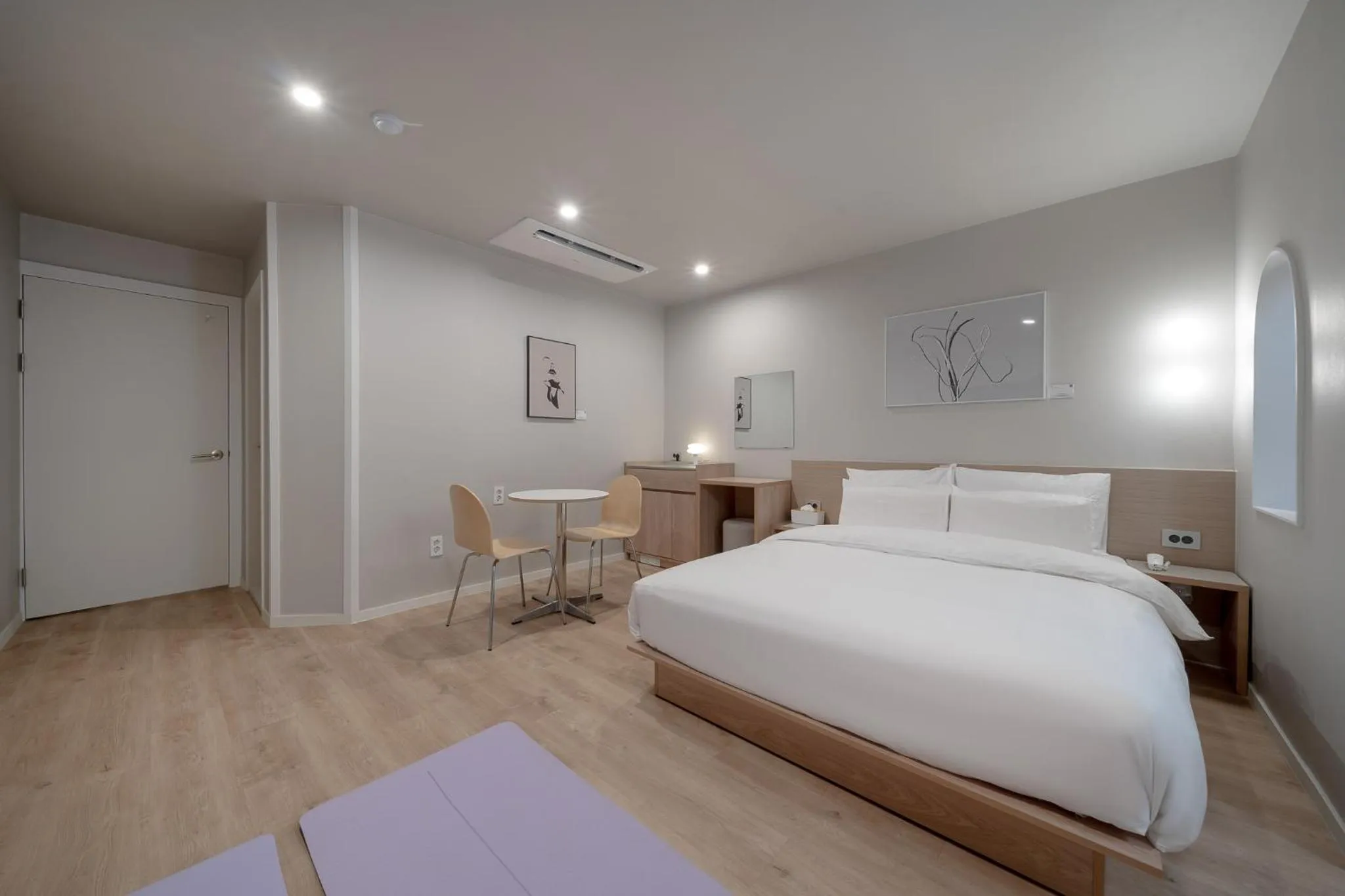 Bed in Cheonan Aank Hotel Seongjeong