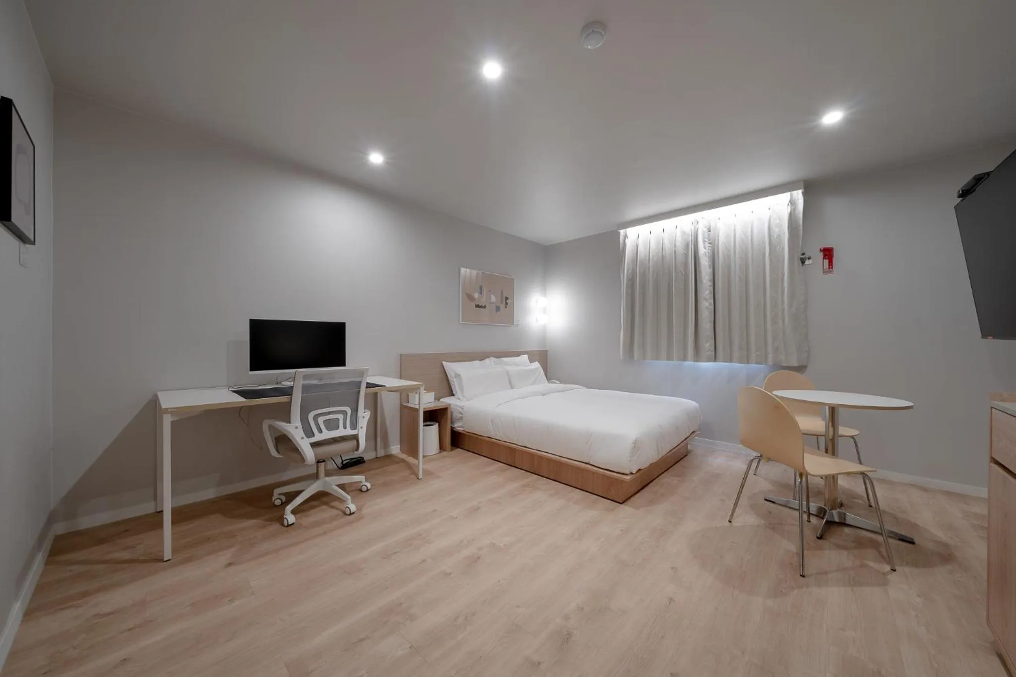 Bed in Cheonan Aank Hotel Seongjeong