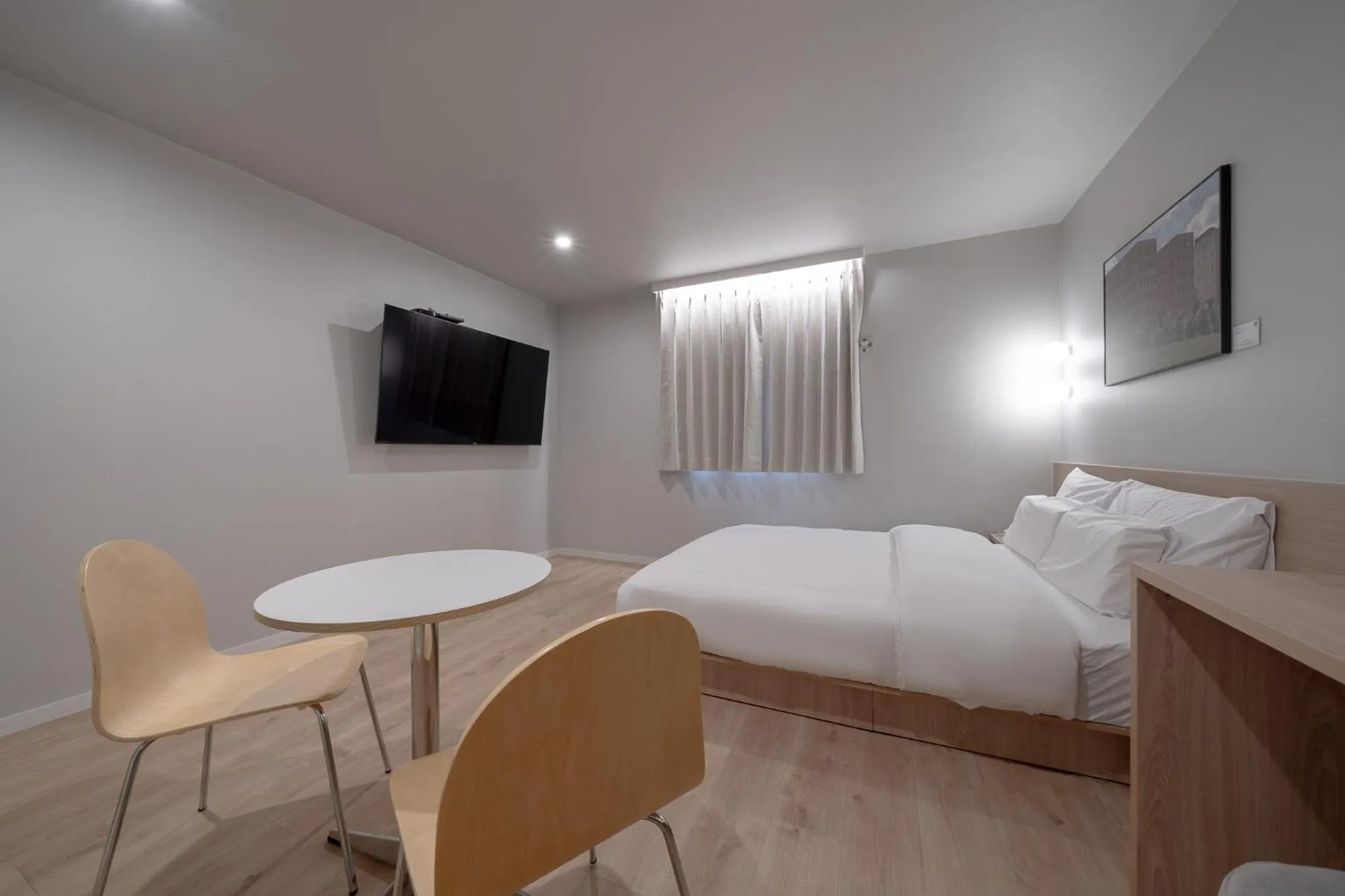 Bed in Cheonan Aank Hotel Seongjeong