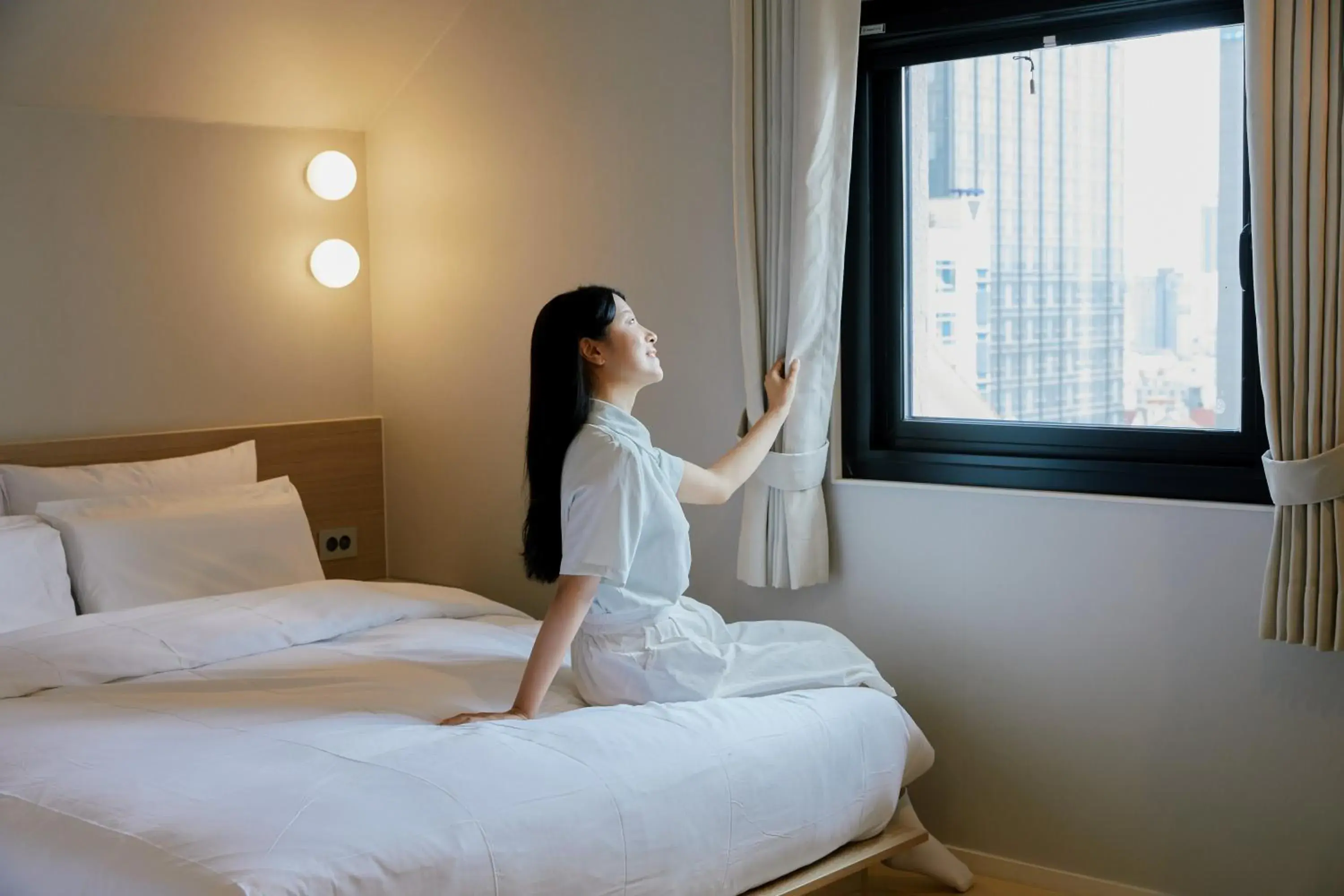 Deluxe Twin Room in Cheonan Aank Hotel Seongjeong Deluxe Twin Room in Cheonan Aank Hotel Seongjeong