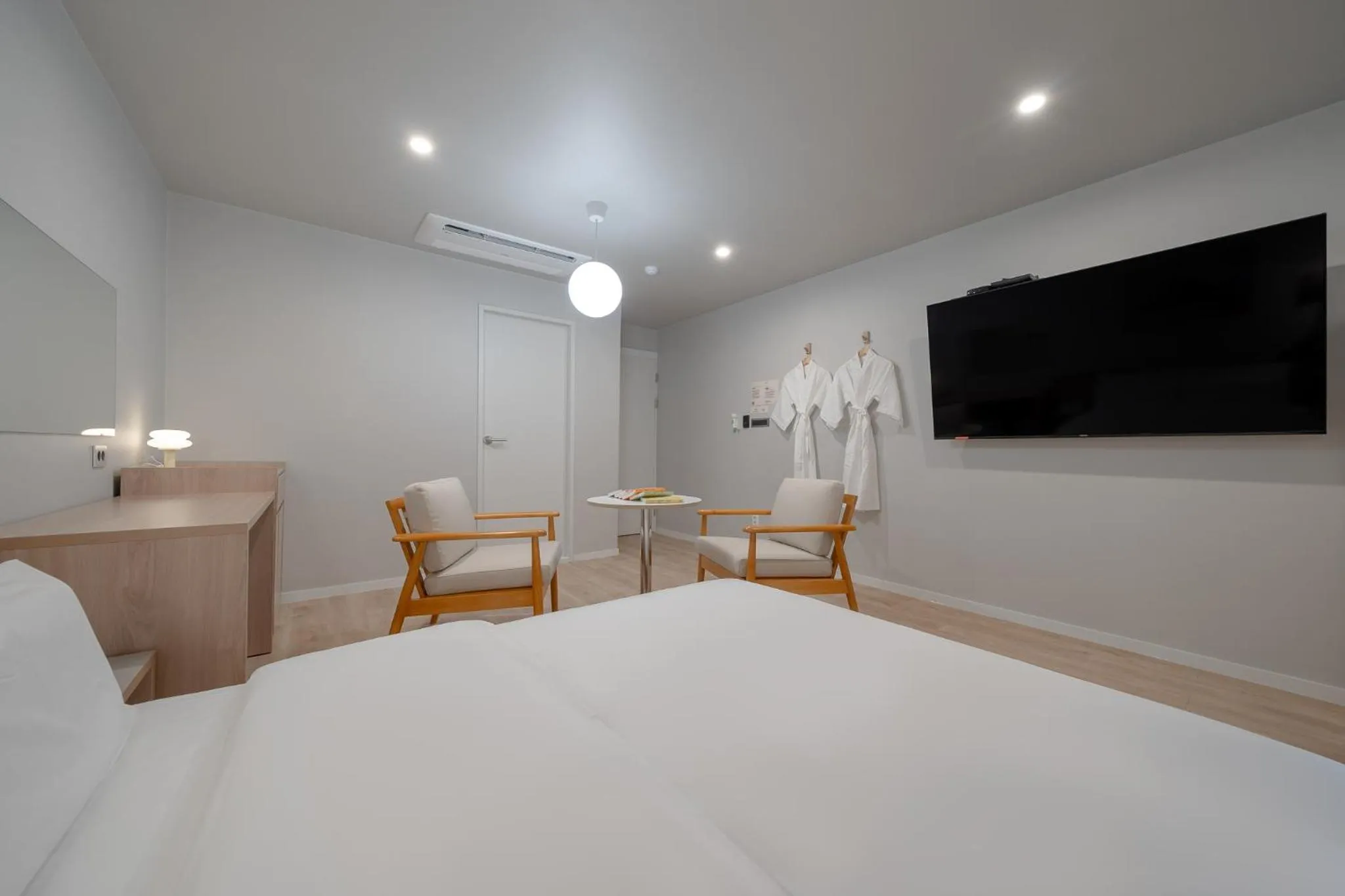 Bed in Cheonan Aank Hotel Seongjeong