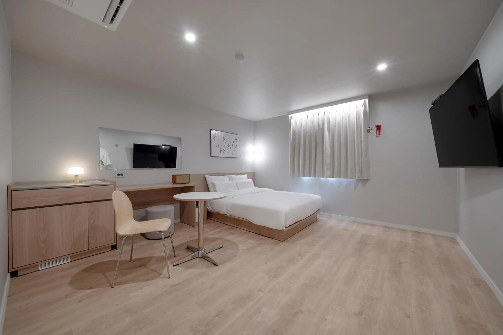 Bed in Cheonan Aank Hotel Seongjeong